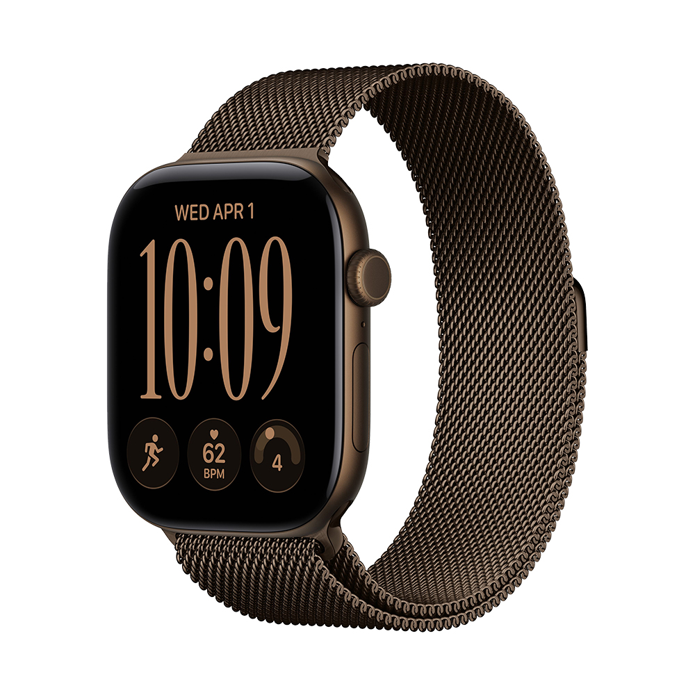 Watch S12 Cellular 46 mm – hliníkové pouzdro Tmavě bronzová, milánský tah Tmavě bronzová – M/L