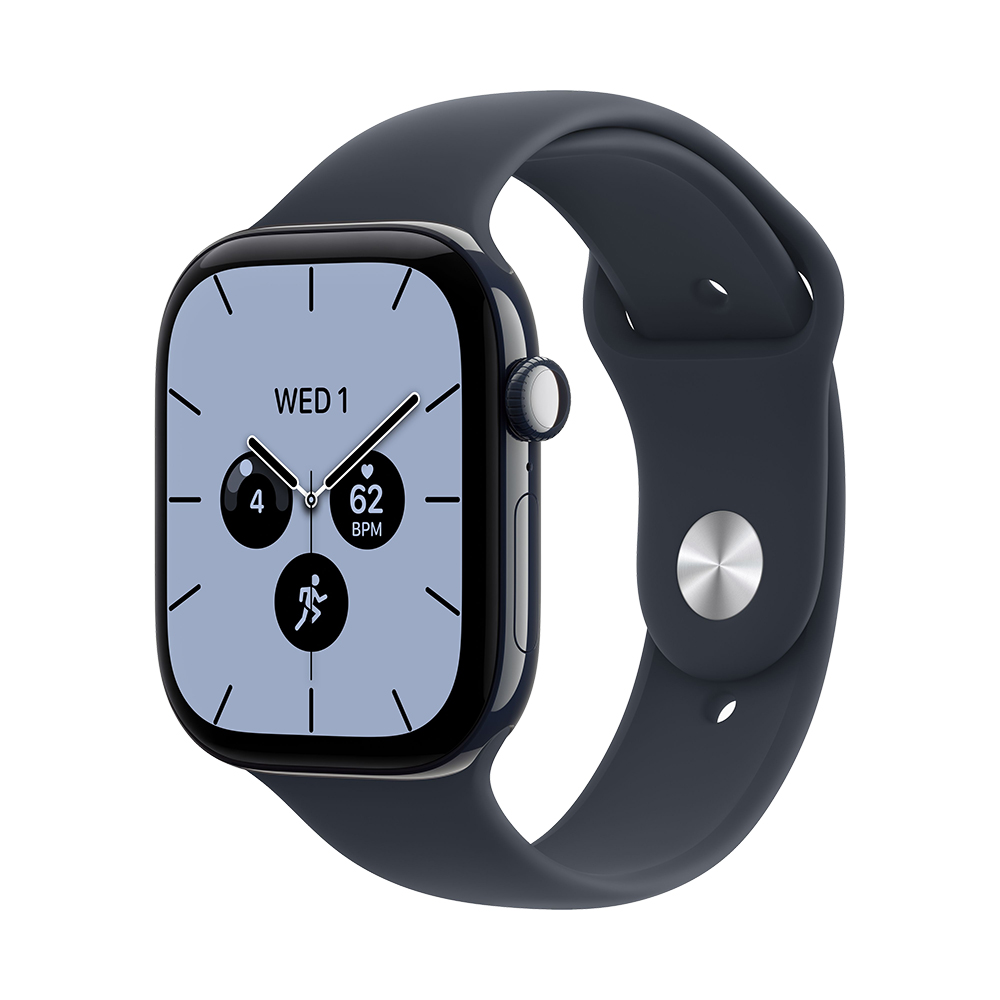 Watch S12 Cellular 46 mm – keramické pouzdro Noční modrá, sportovní řemínek Námořnická modrá – S/M