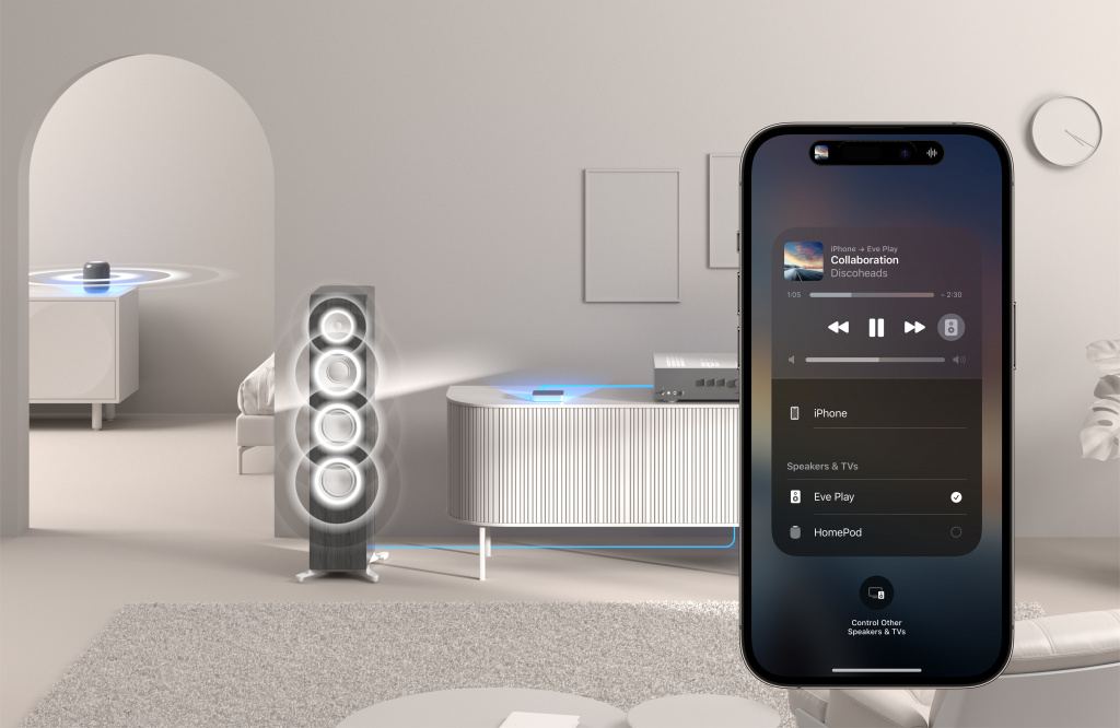 Eve Play Audio Streaming Interface