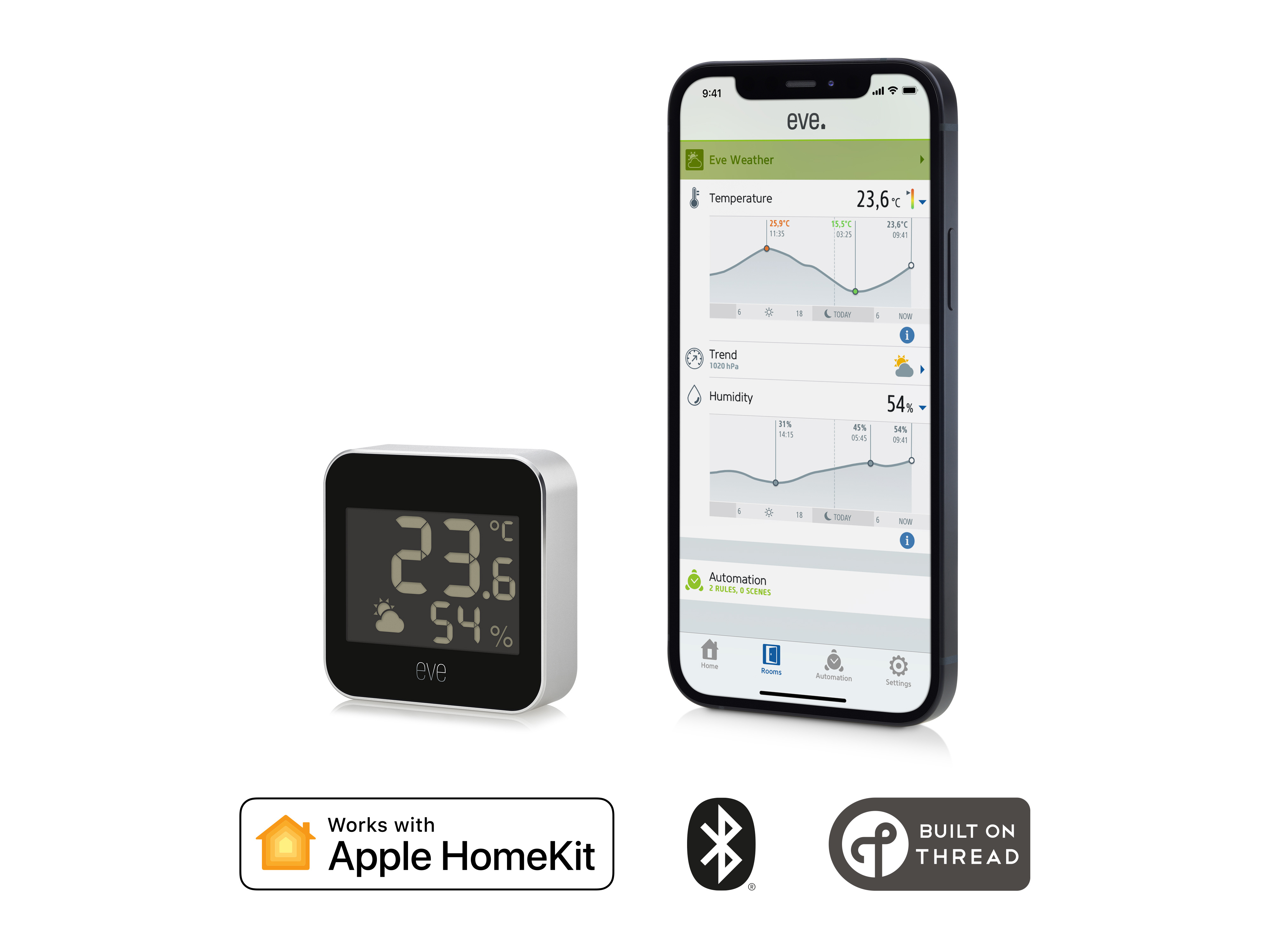 Eve Weather (Matter) - Connected Weather Station with Apple HomeKit technology