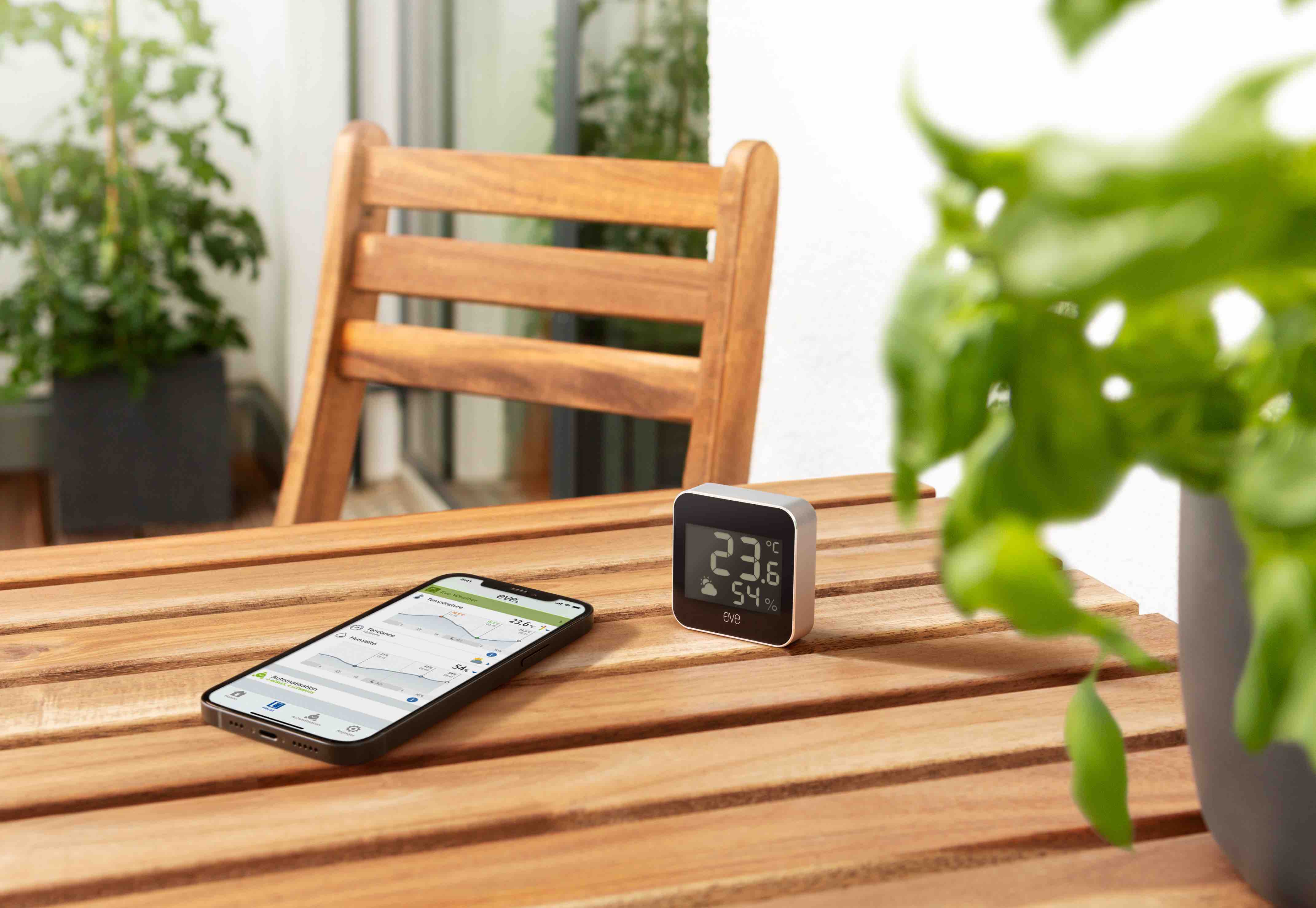Eve Weather (Matter) - Connected Weather Station with Apple HomeKit technology