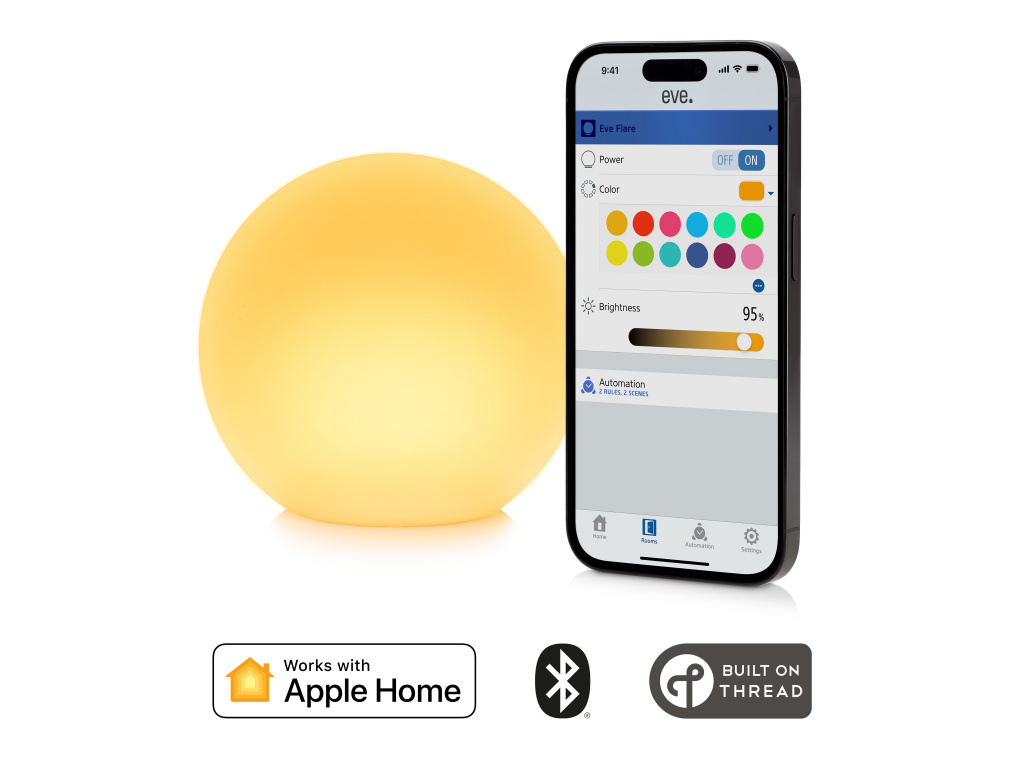 Eve Flare Portable Smart LED Lamp - Thread compatible