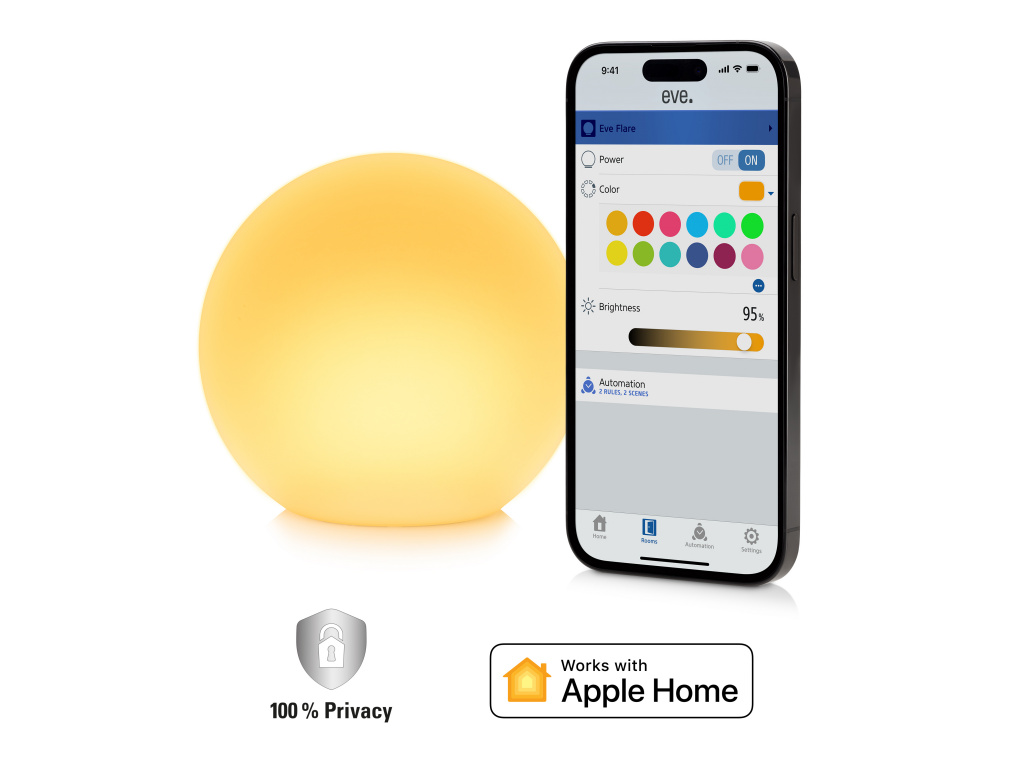 Eve Flare Portable Smart LED Lamp - Thread compatible