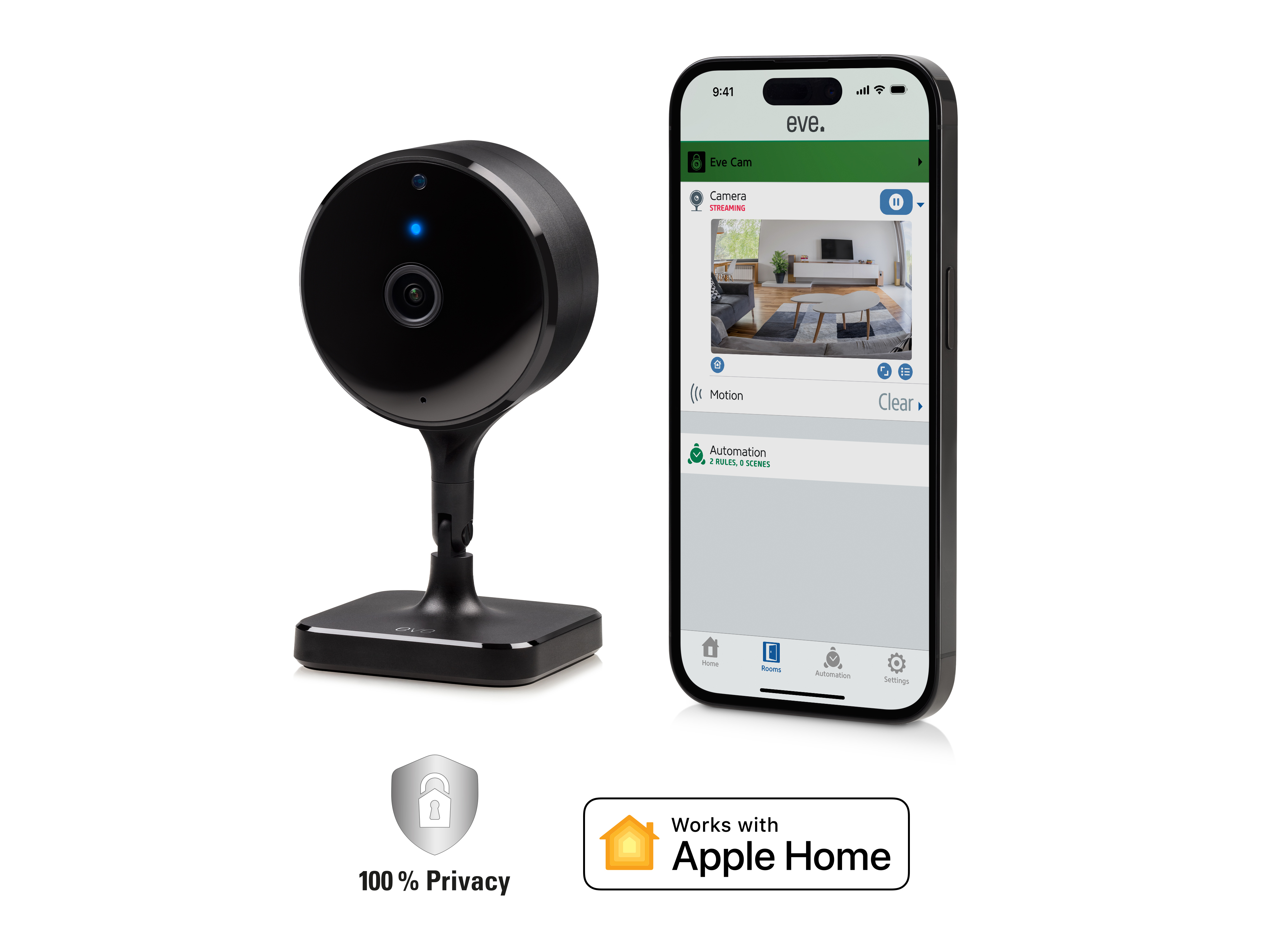 Eve Cam Secure Video Surveillance Smart Camera