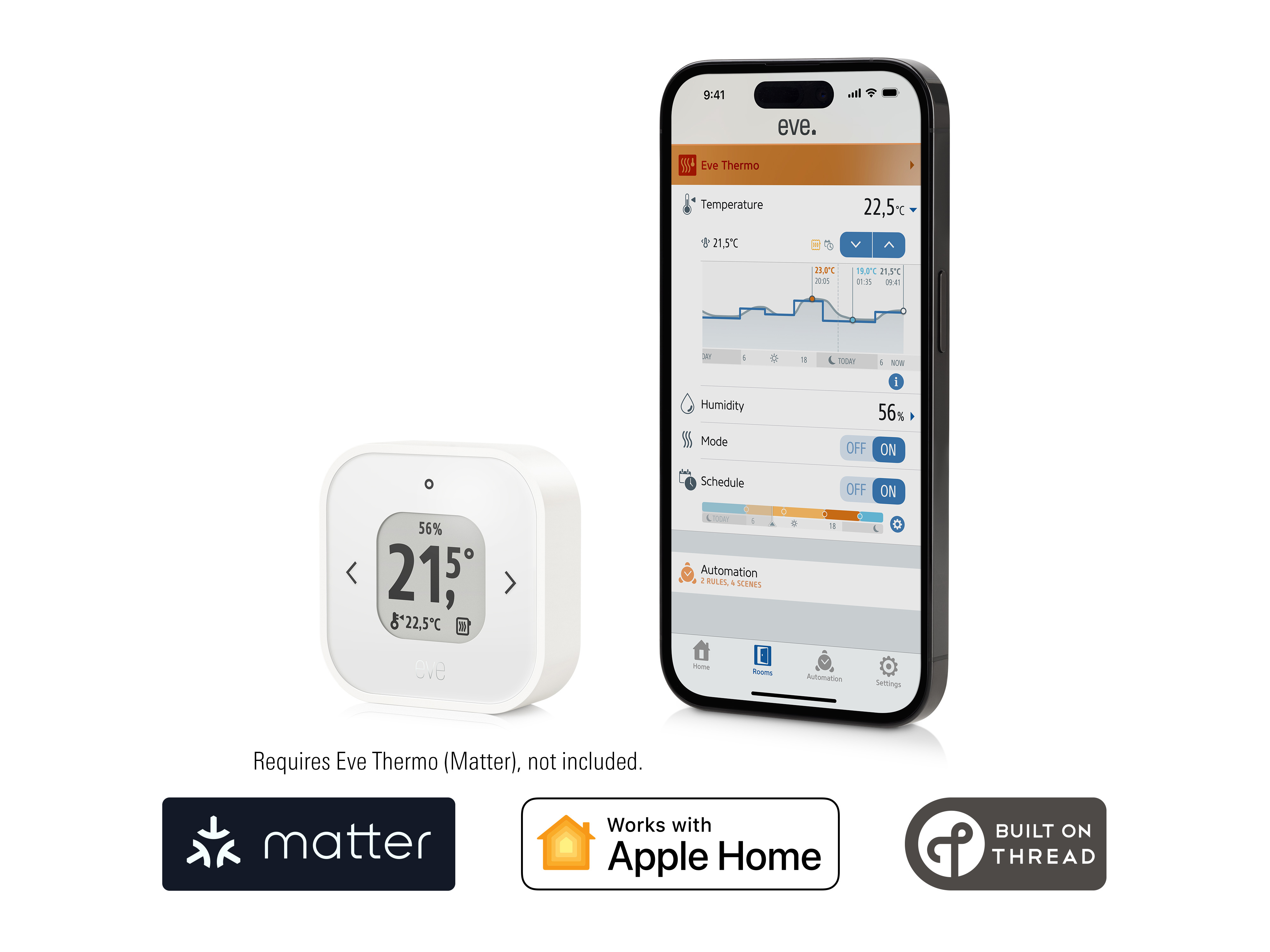 Eve Thermo Control (Matter)