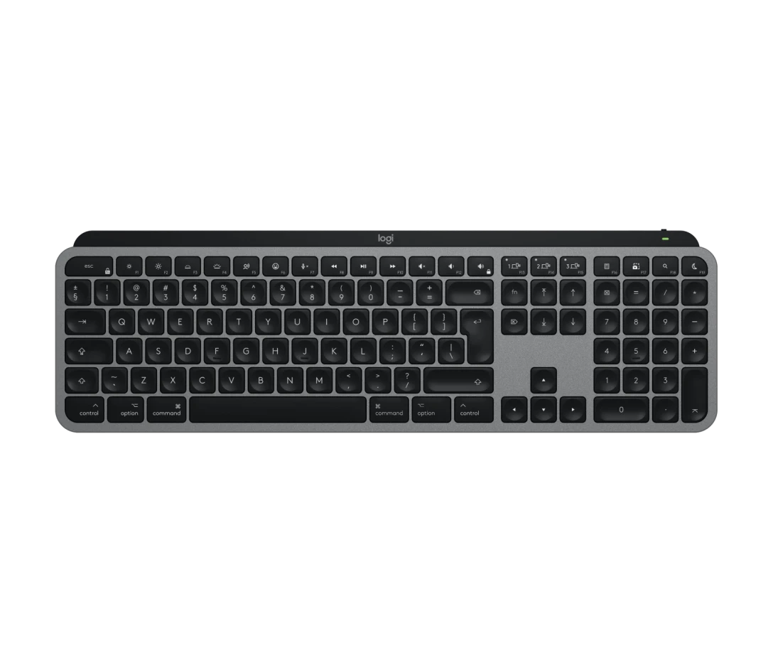 Logitech MX Keys S for Mac Compact Wireless Performance Mouse - Grey - US/INT
