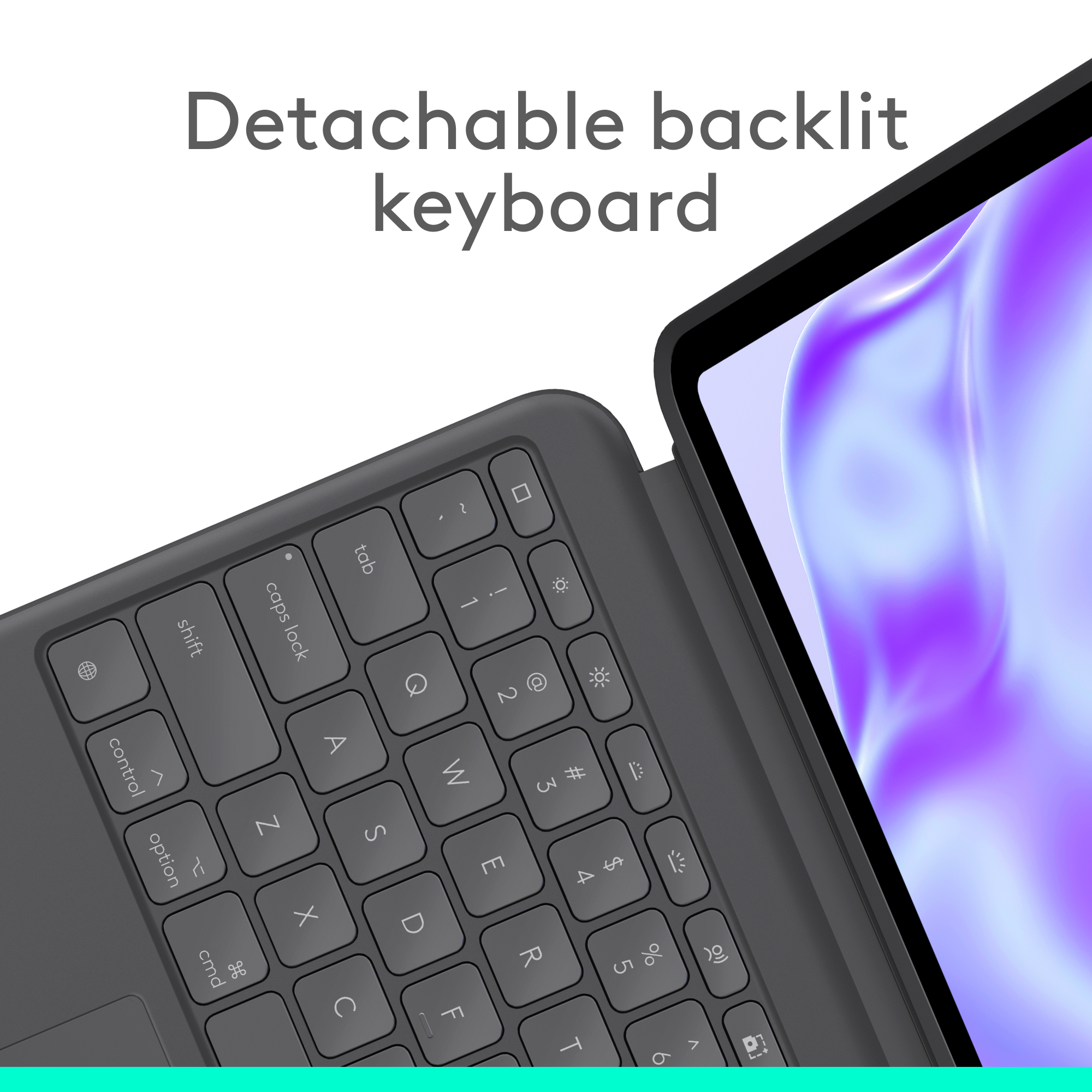 Logitech Combo Touch for iPad Pro 13-inch (M4)-EMEA28-935 - Graphite - US