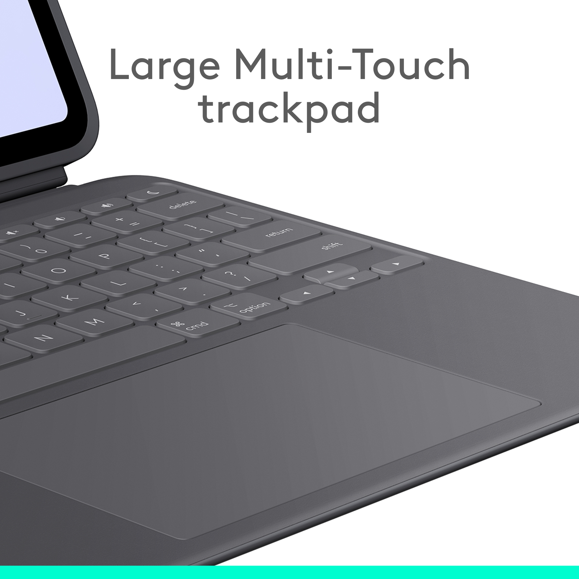 Logitech Combo Touch for iPad Pro 13-inch (M4)-EMEA28-935 - Graphite - US