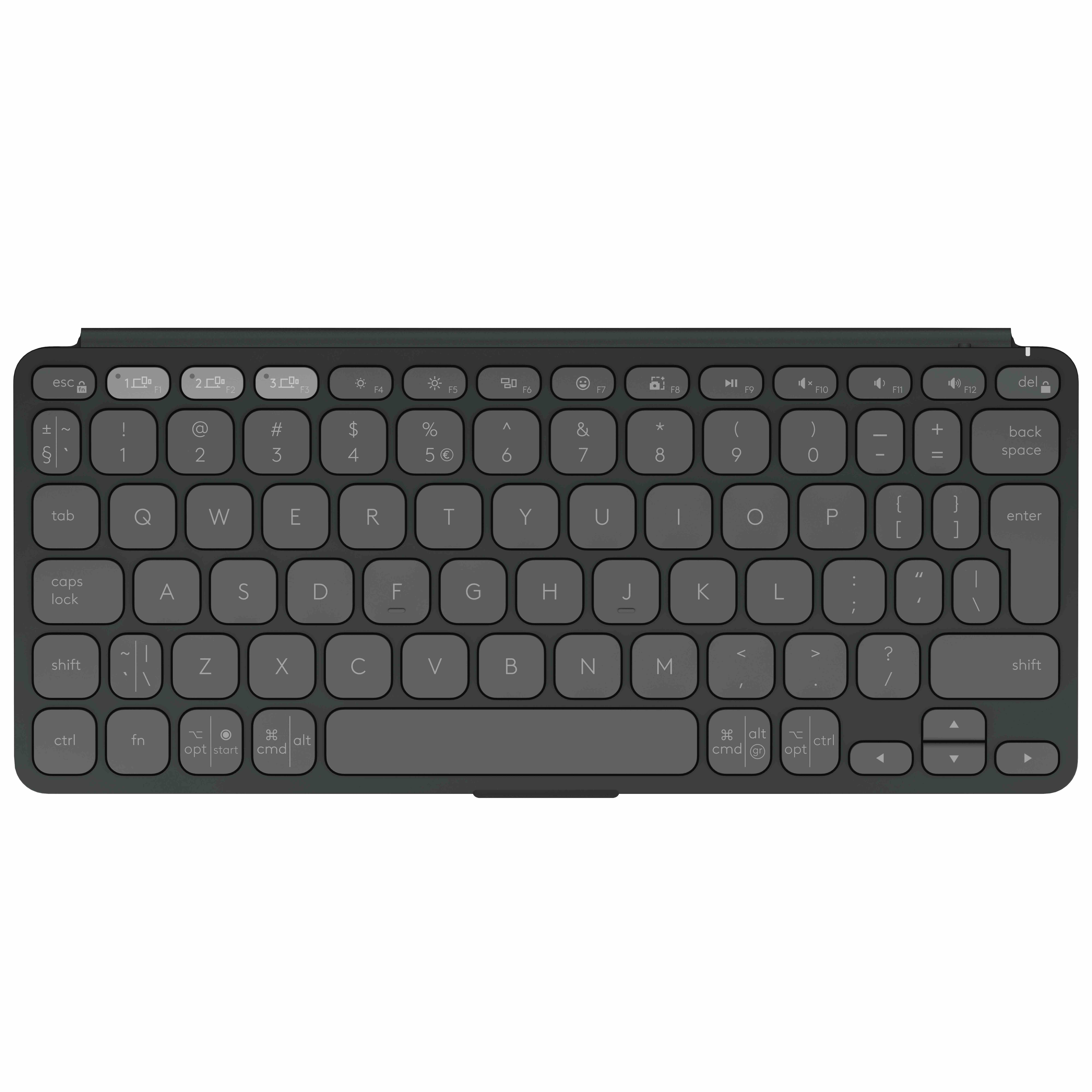 Logitech Keyboard Keys-To-Go 2 for iPad BT-948-APPLE - Space Grey - US INT'L