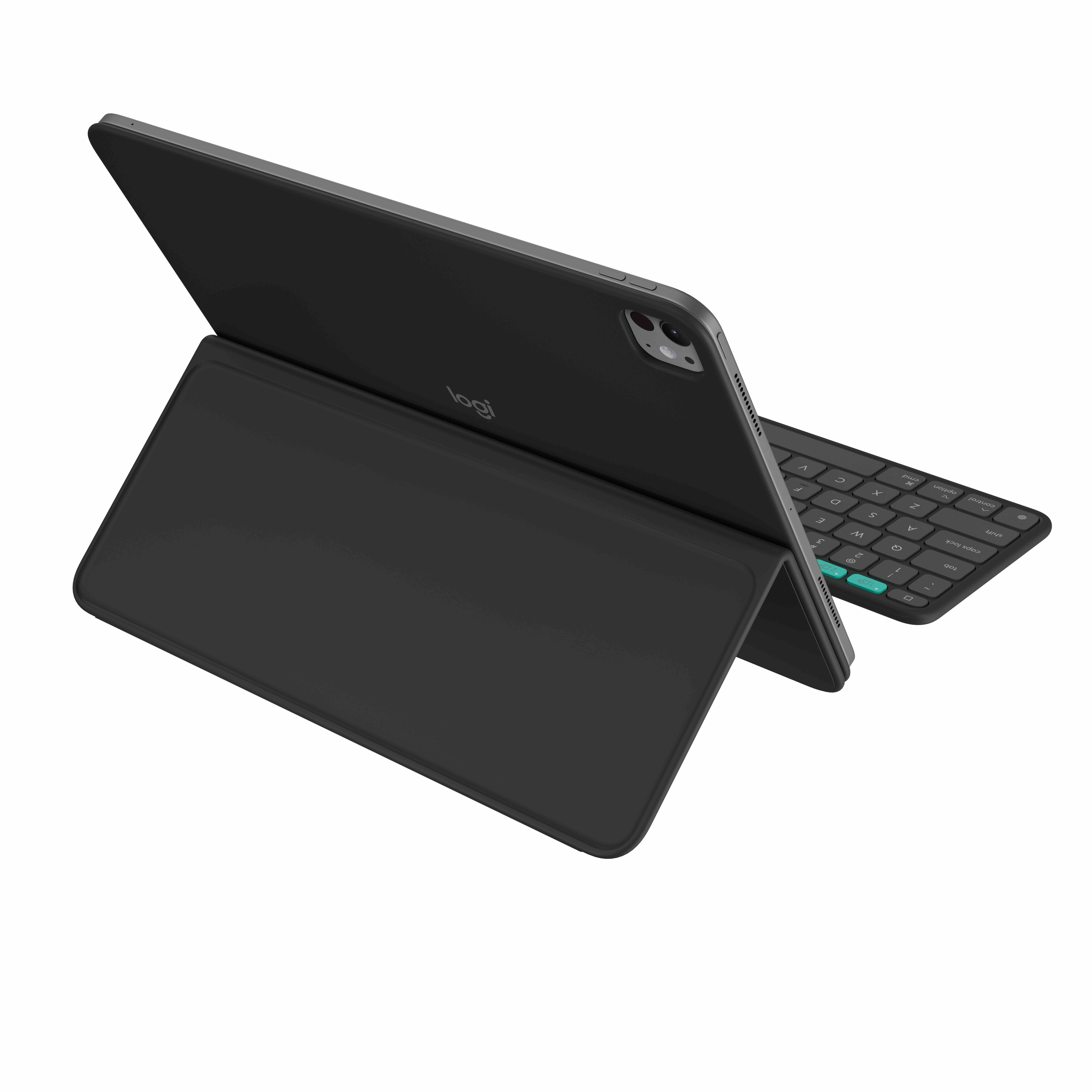 Logitech Flip Folio keyboard case for iPad Pro & Air 13" Graphite - US