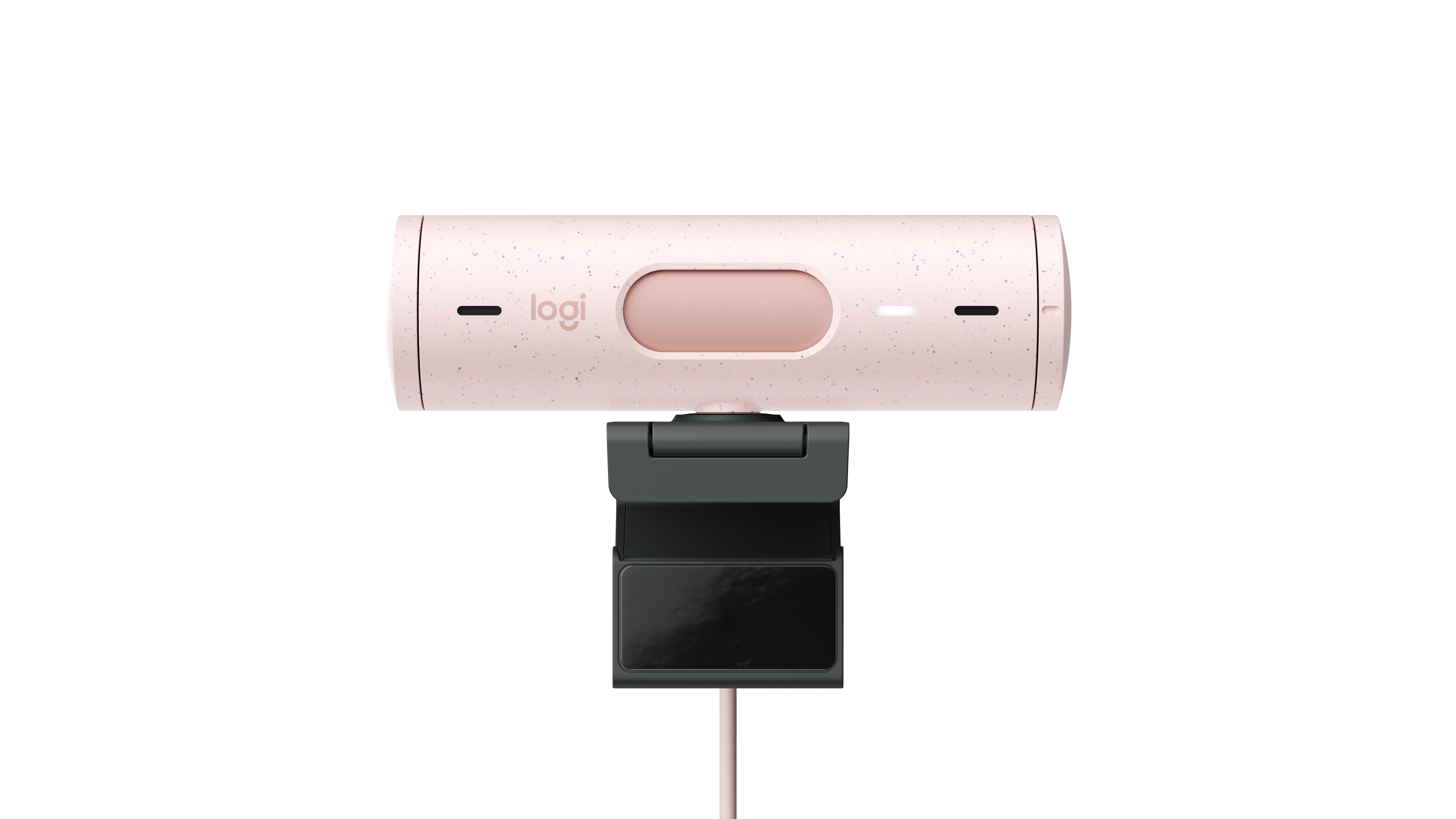 Logitech Brio 500 Full HD 1080p webcam w light correction, auto-framing, & Show Mode - Rose