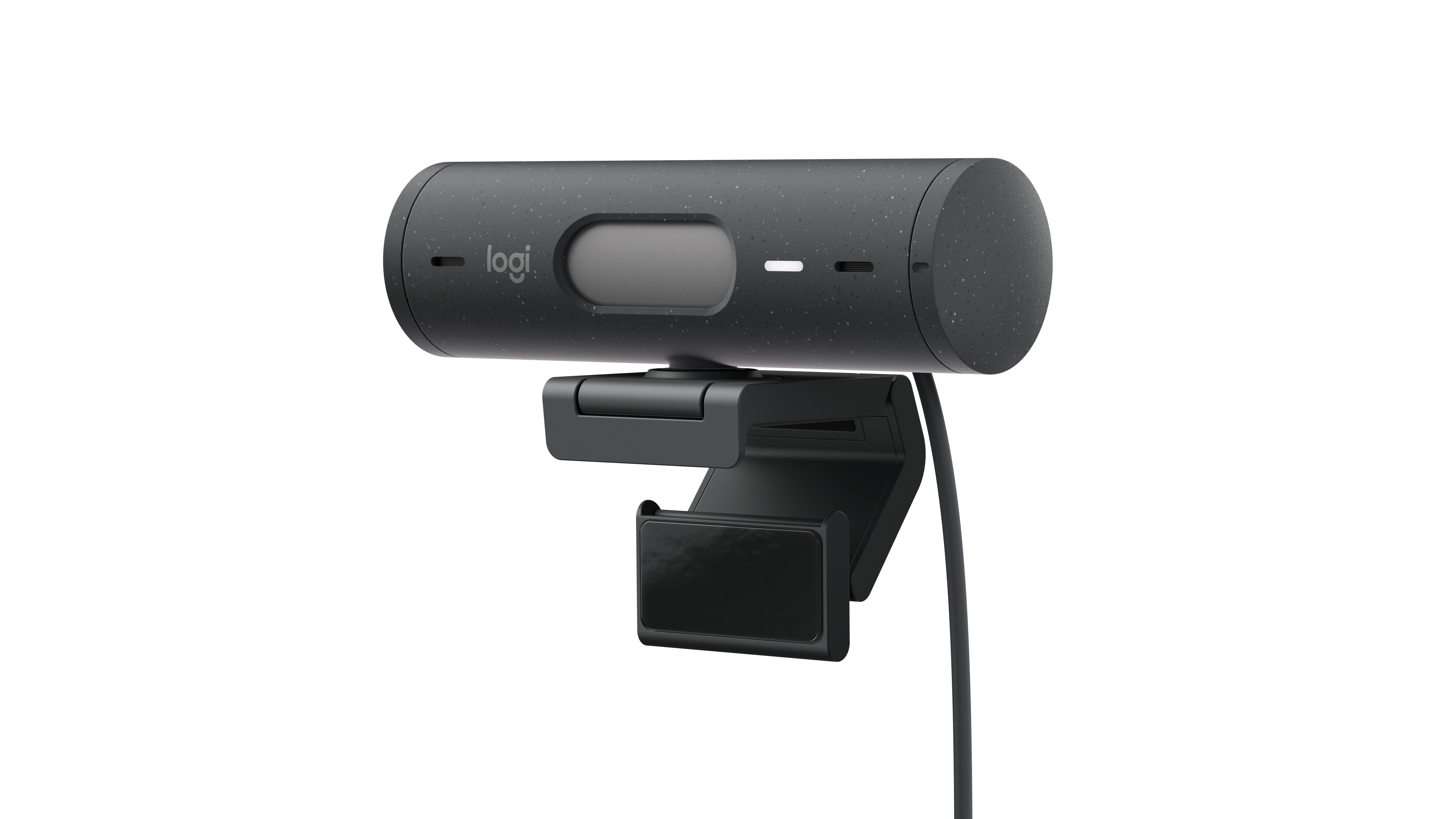 Logitech Brio 500 Full HD 1080p webcam w light correction, auto-framing, & Show Mode - Graphite