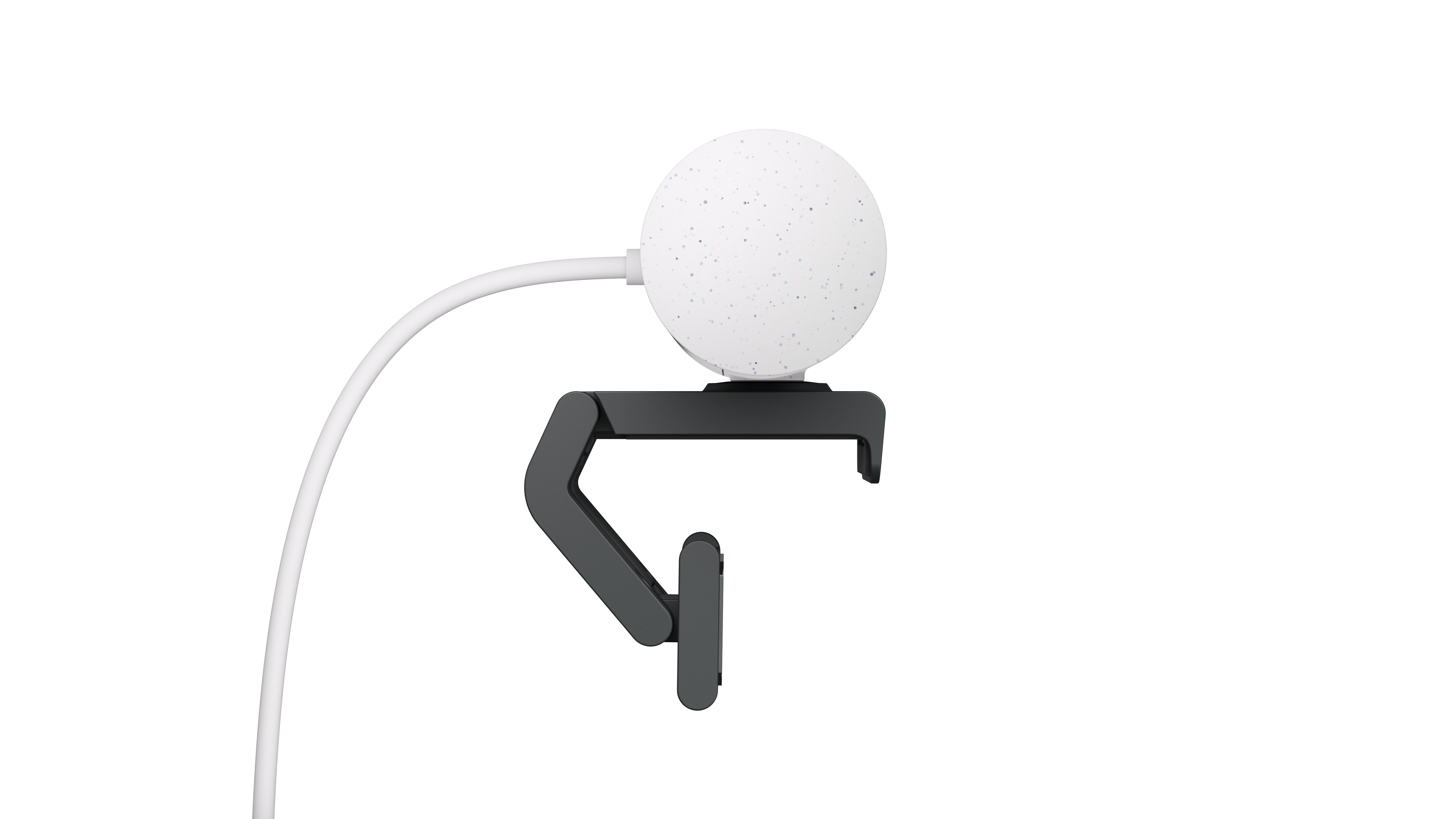 Logitech Brio 500 Full HD 1080p webcam w light correction, auto-framing, & Show Mode - Off White