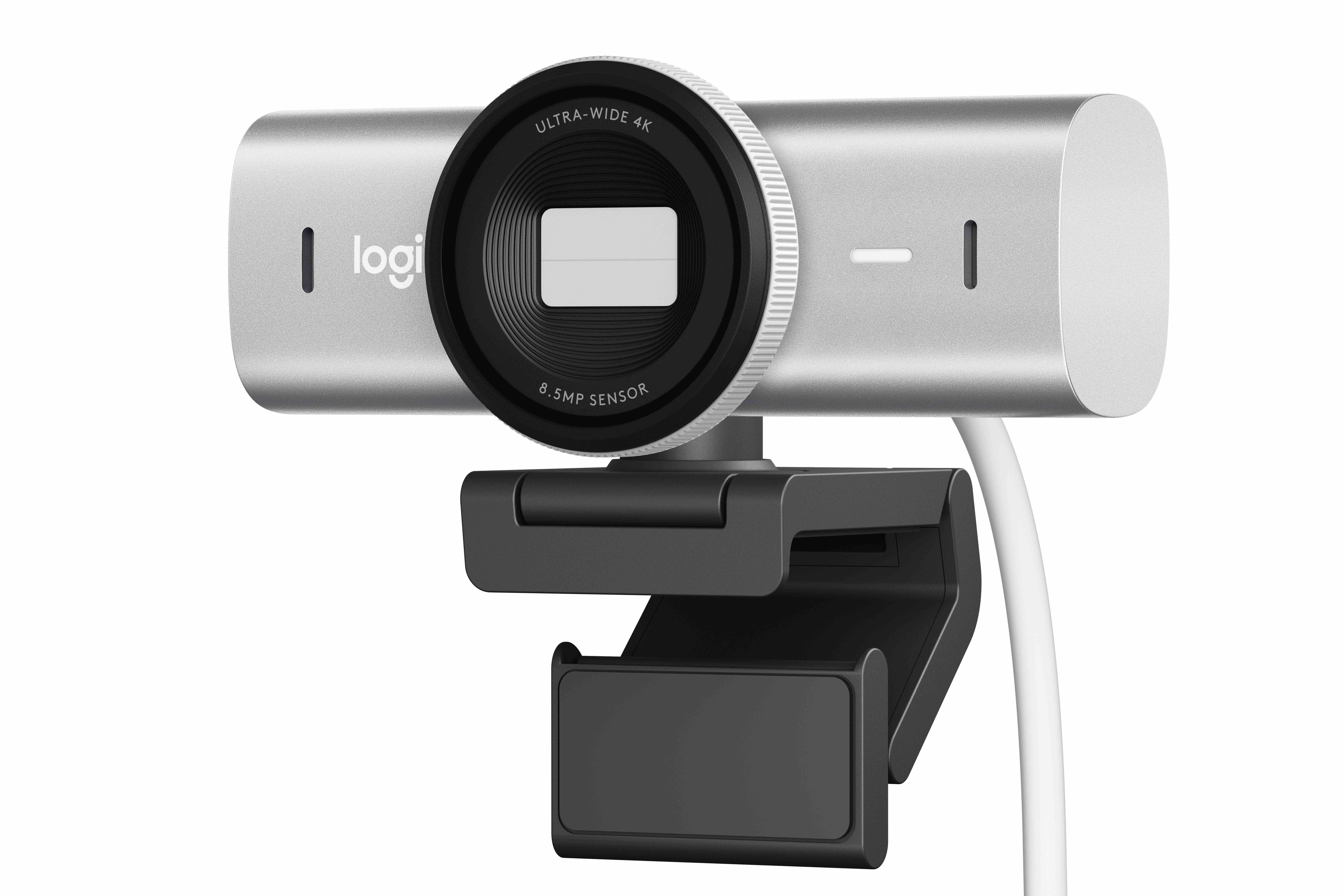 Logitech MX Brio 4K Ultra HD Collaboration and Streaming Webcam - Pale Grey