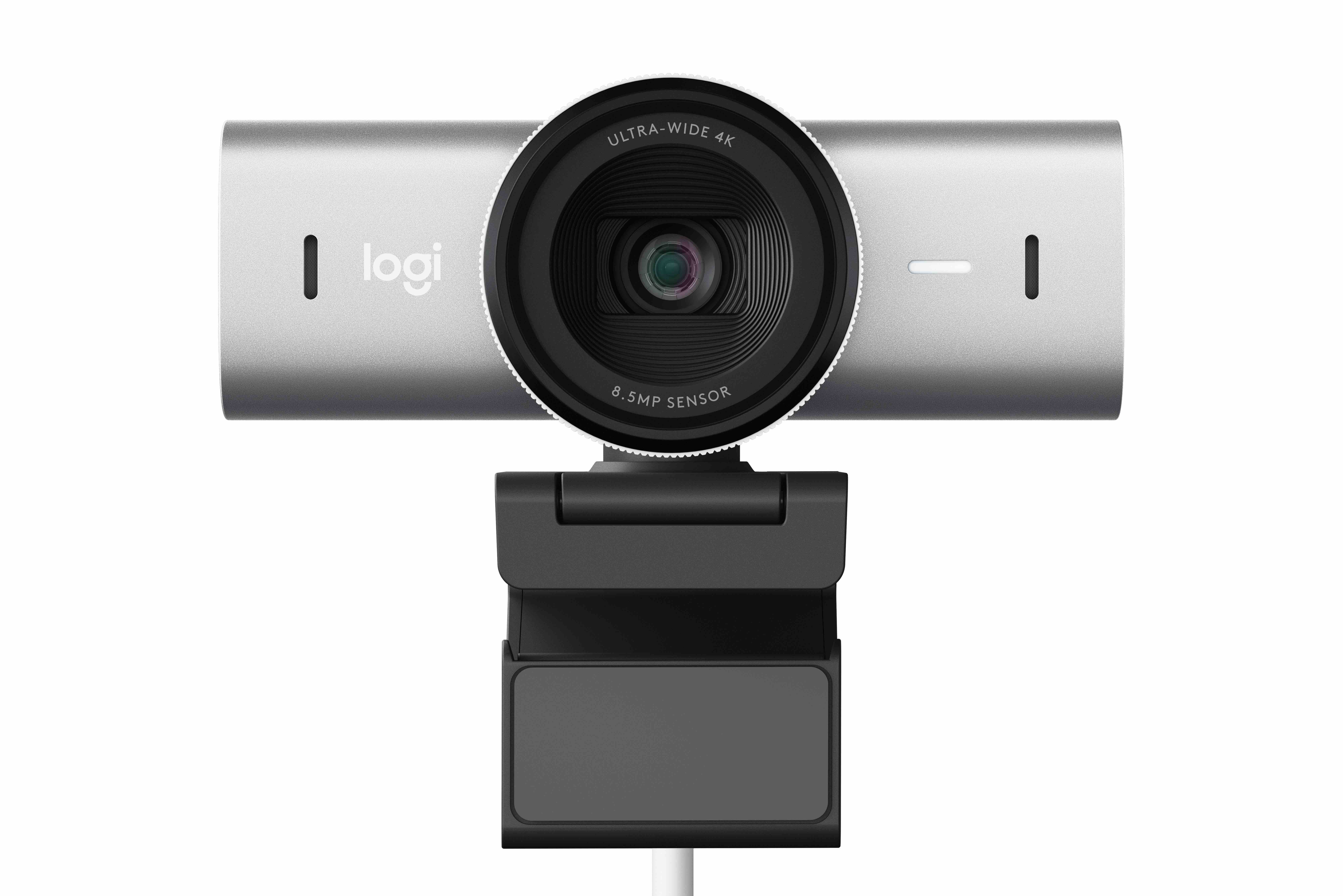 Logitech MX Brio 4K Ultra HD Collaboration and Streaming Webcam - Pale Grey