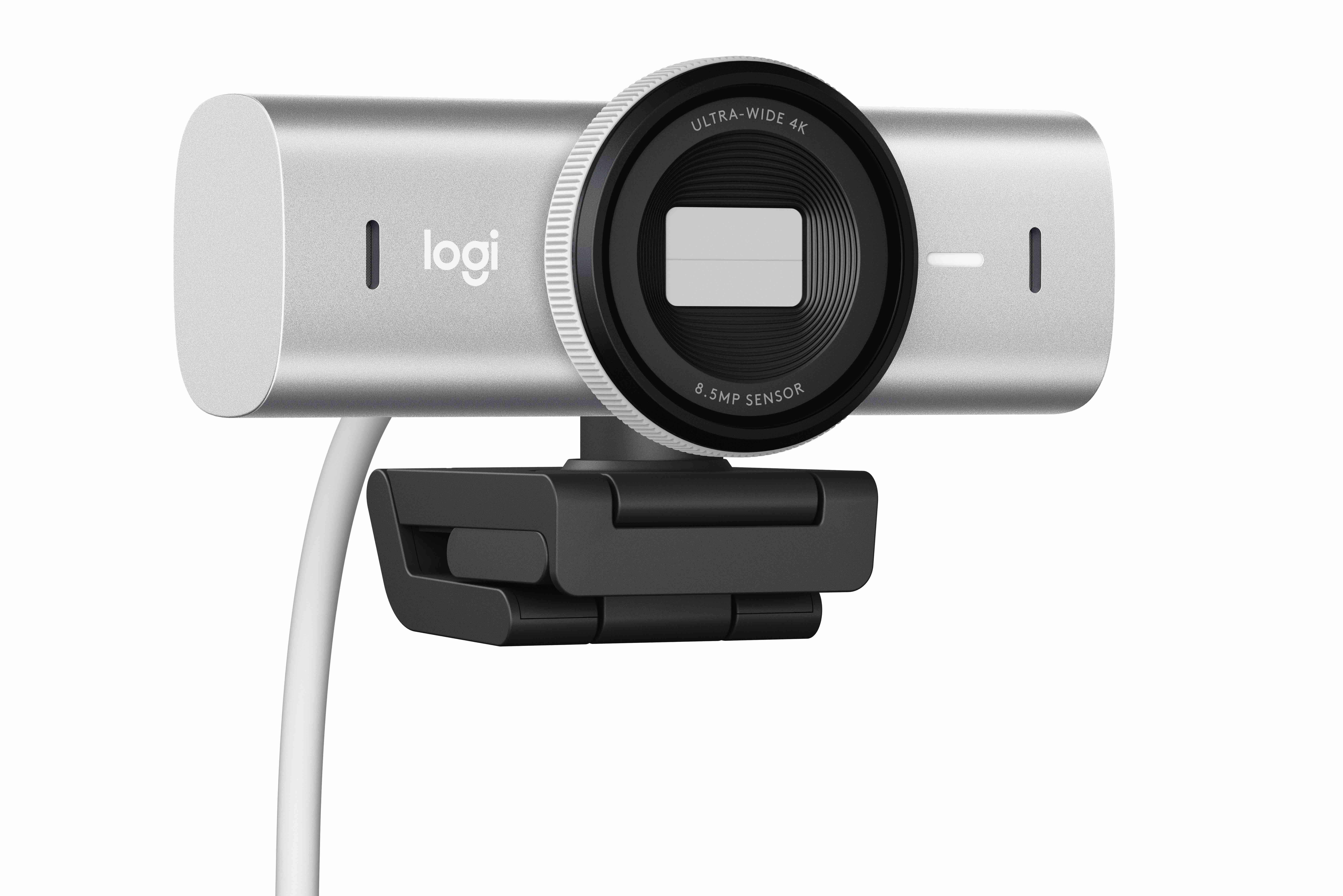 Logitech MX Brio 4K Ultra HD Collaboration and Streaming Webcam - Pale Grey