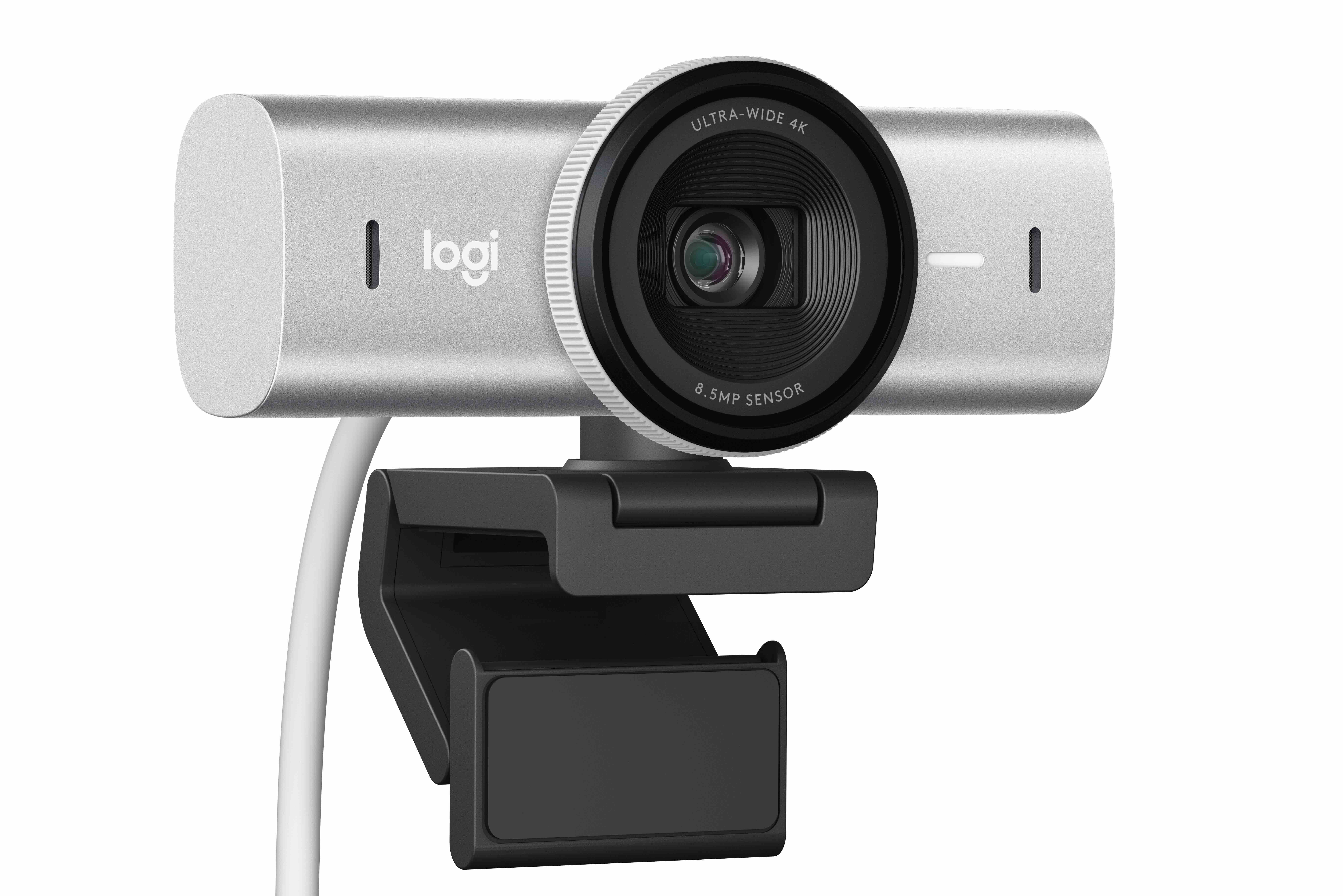 Logitech MX Brio 4K Ultra HD Collaboration and Streaming Webcam - Pale Grey