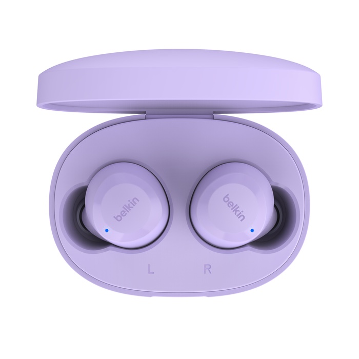 Belkin SOUNDFORM BoltTrue Wireless Earbuds - Lavendar