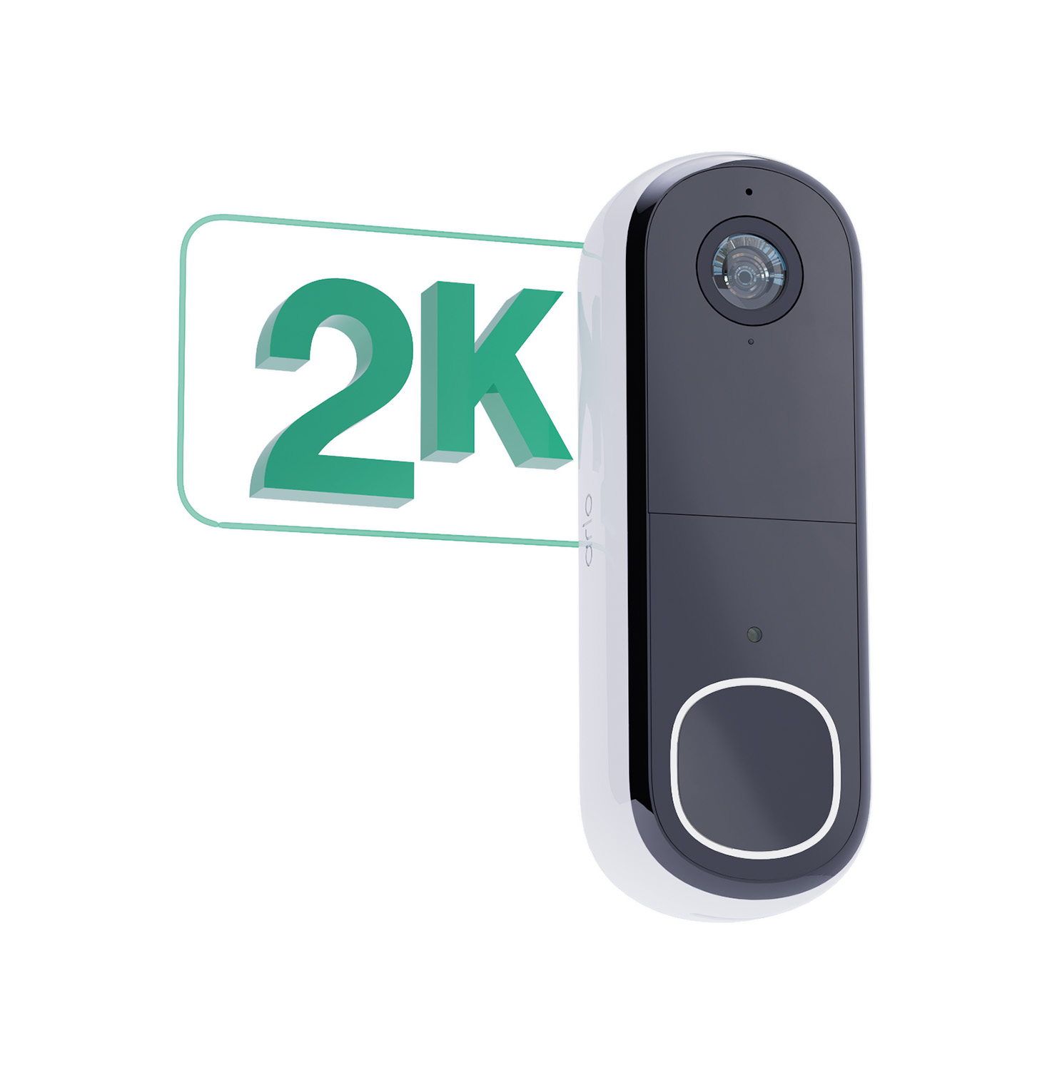 Arlo Essential (Gen.2) Video Doorbell 2K Security wireless - 1 Doorbell - White