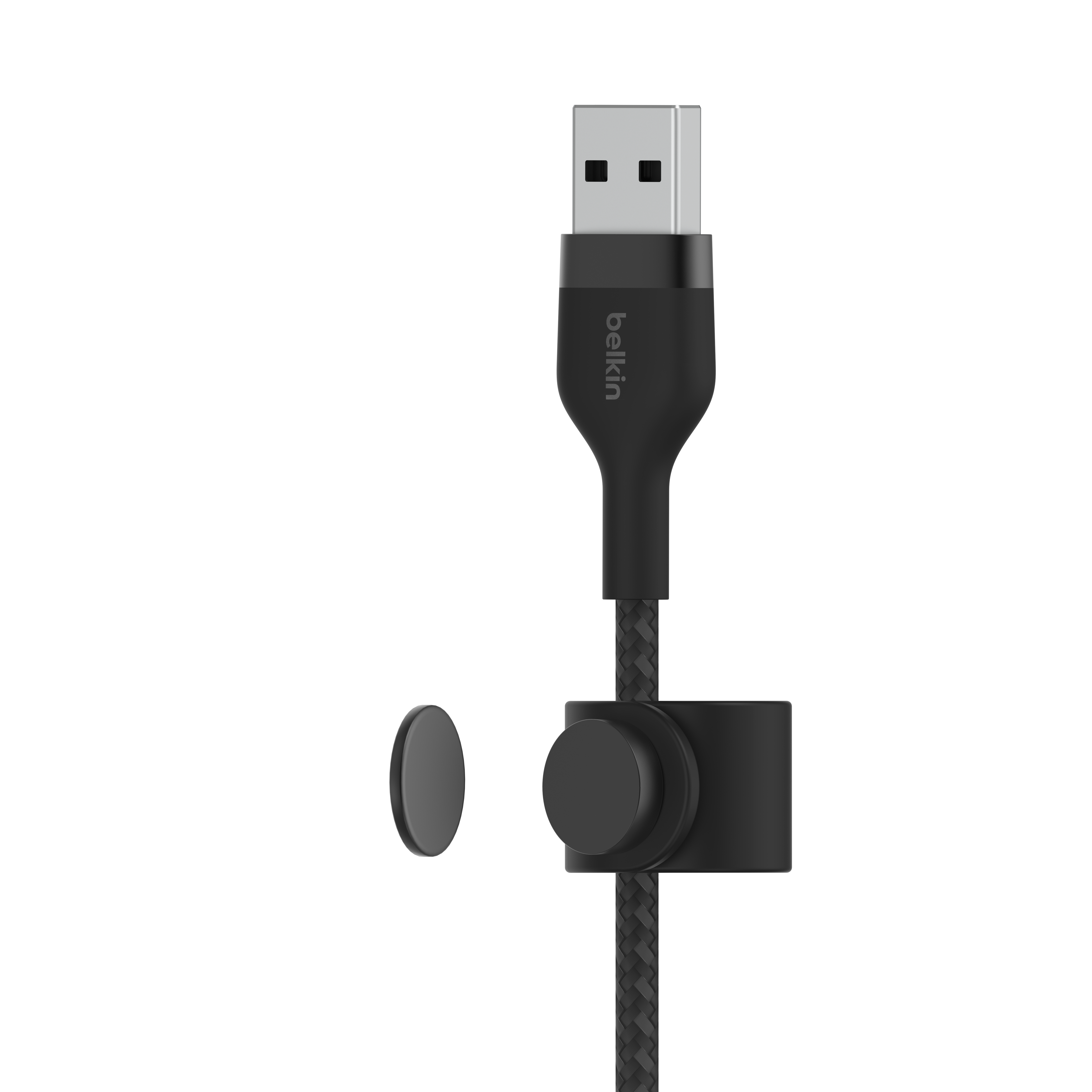 Belkin BOOST CHARGE PRO Flex  USB-A to LTG, Braided Silicone Cable - 2M - Black