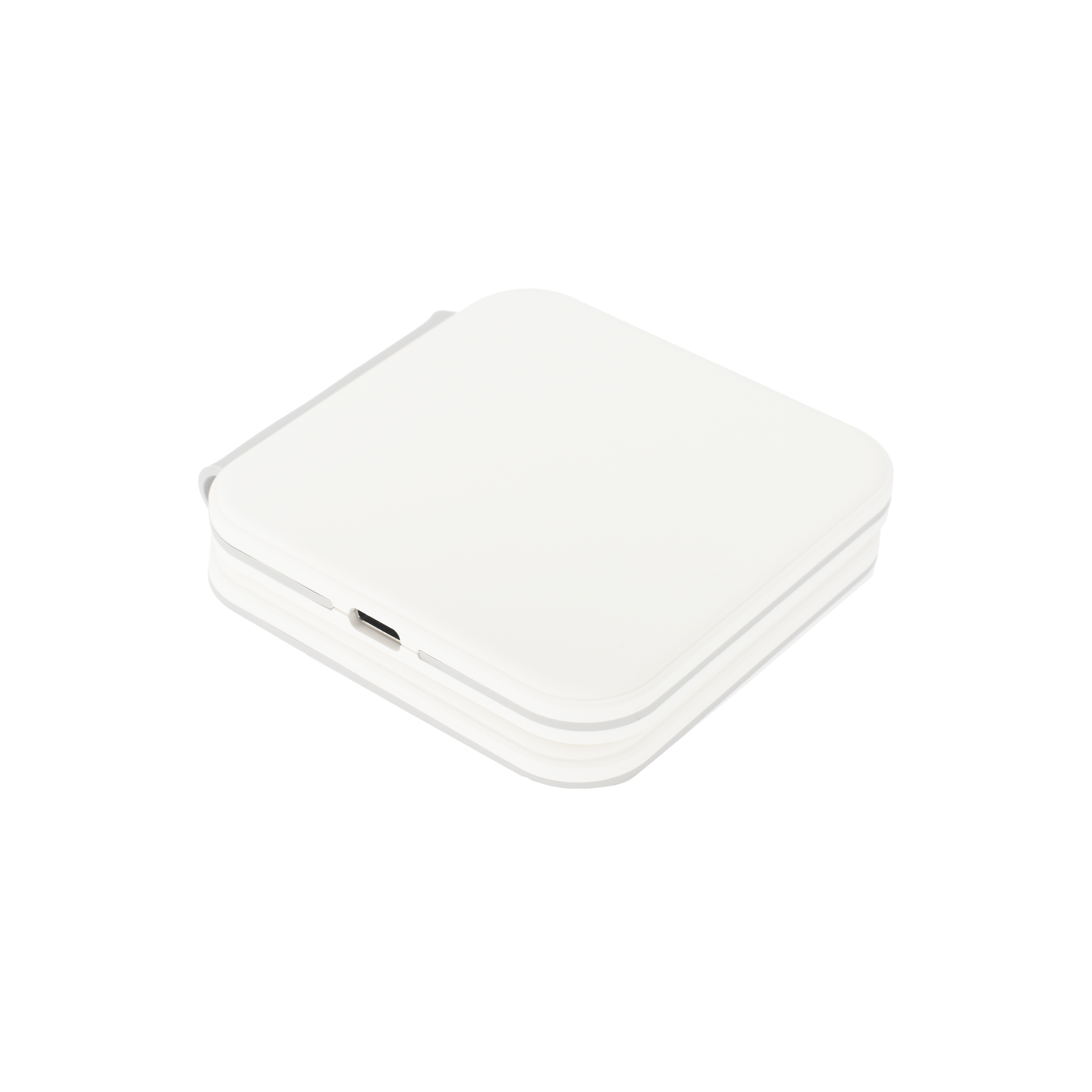 Dviced 2-in-1 foldable magnetic wireless charger - White