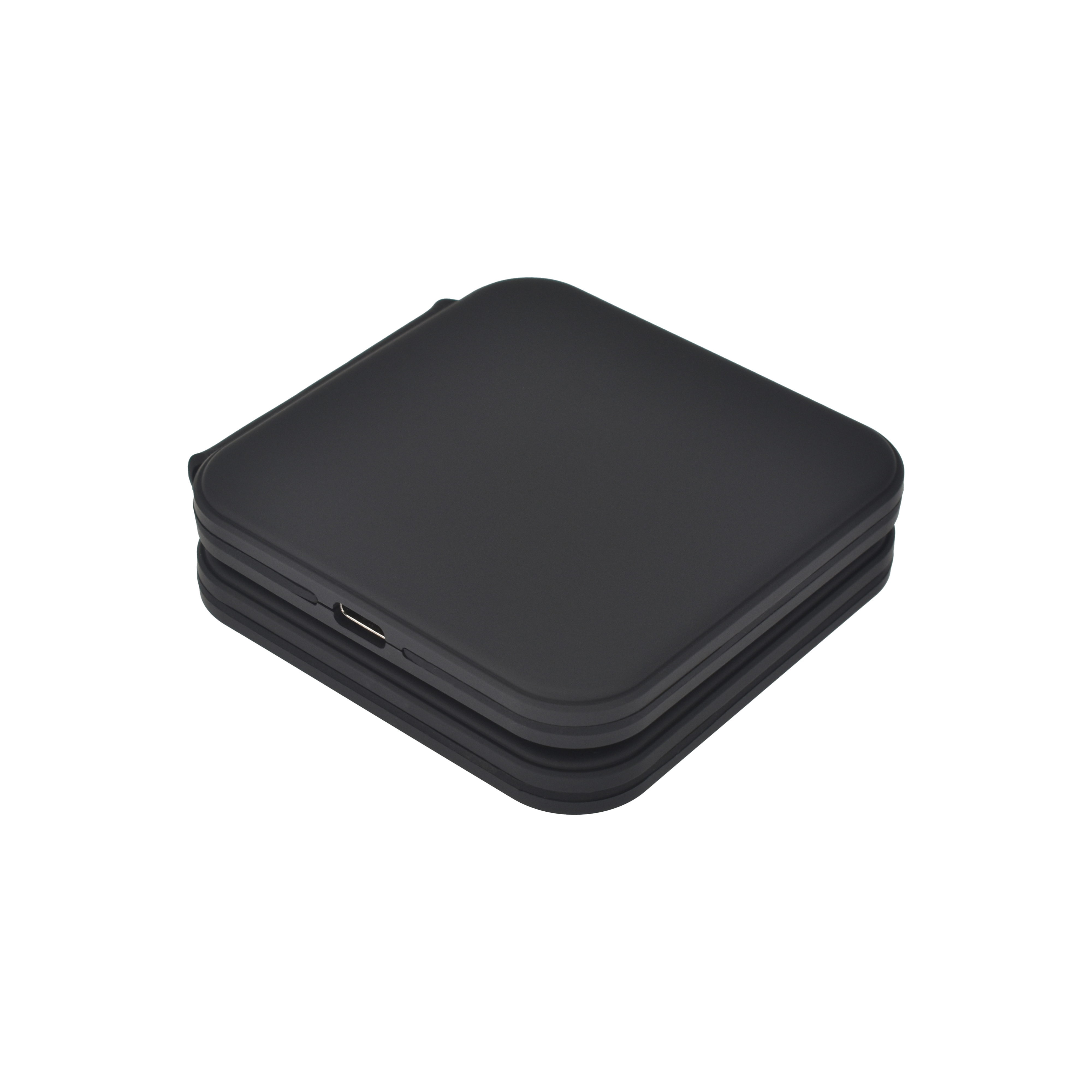 Dviced 2-in-1 foldable magnetic wireless charger - Black