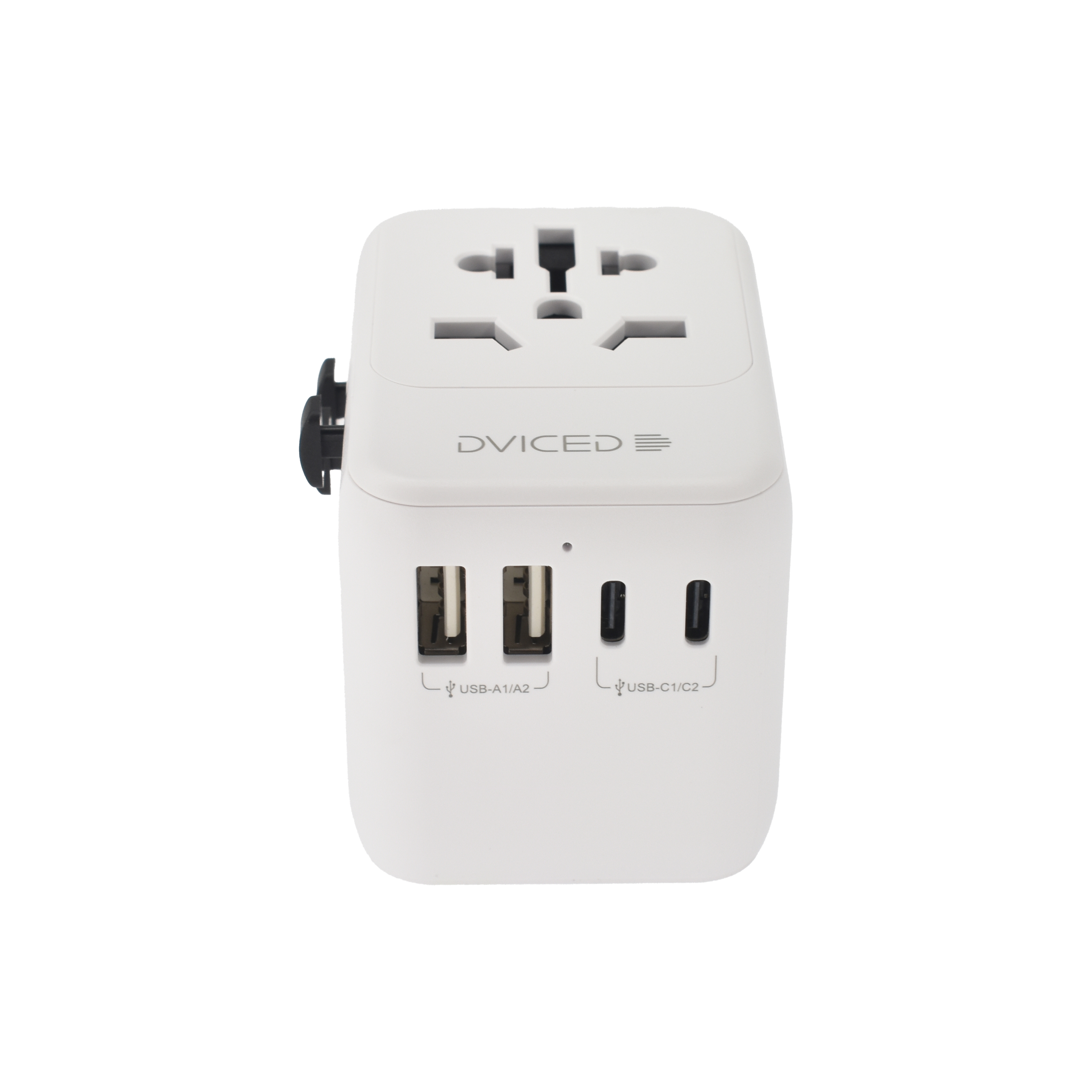 Dviced Universal travel adapter 28W - White
