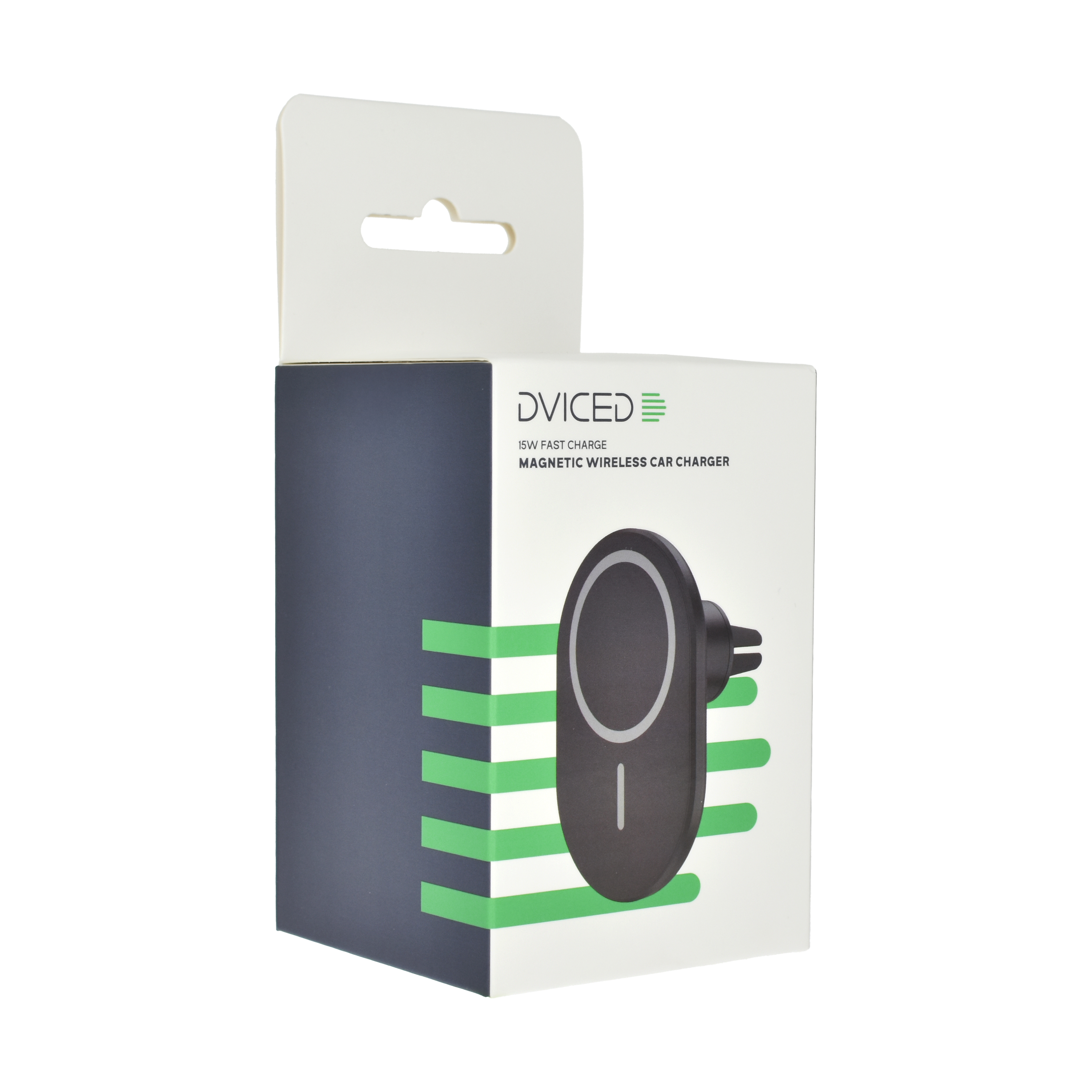 Dviced Magnetic wireless  car charger - Black