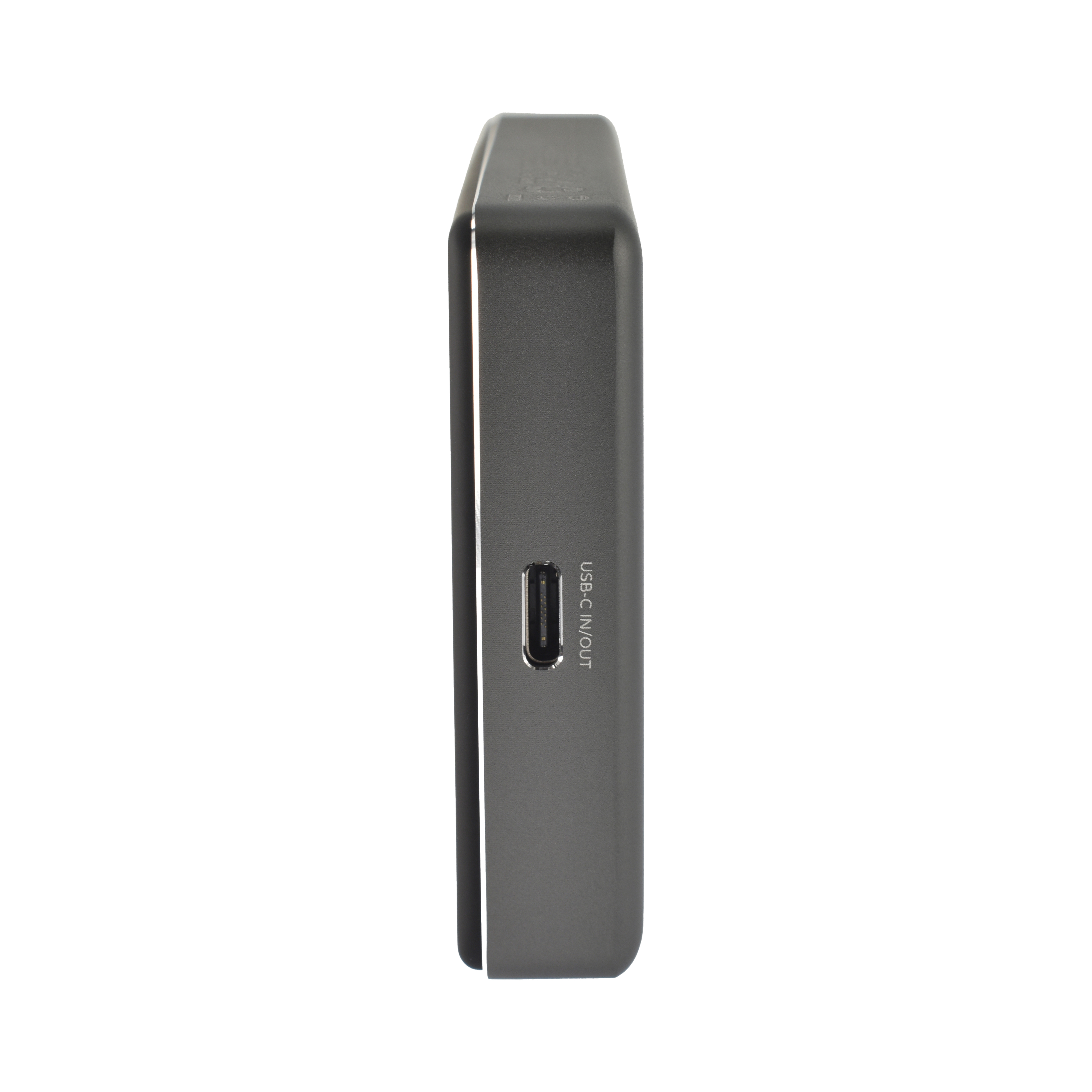 Dviced Ultrathin Power bank 10000mAh - Black/Grey