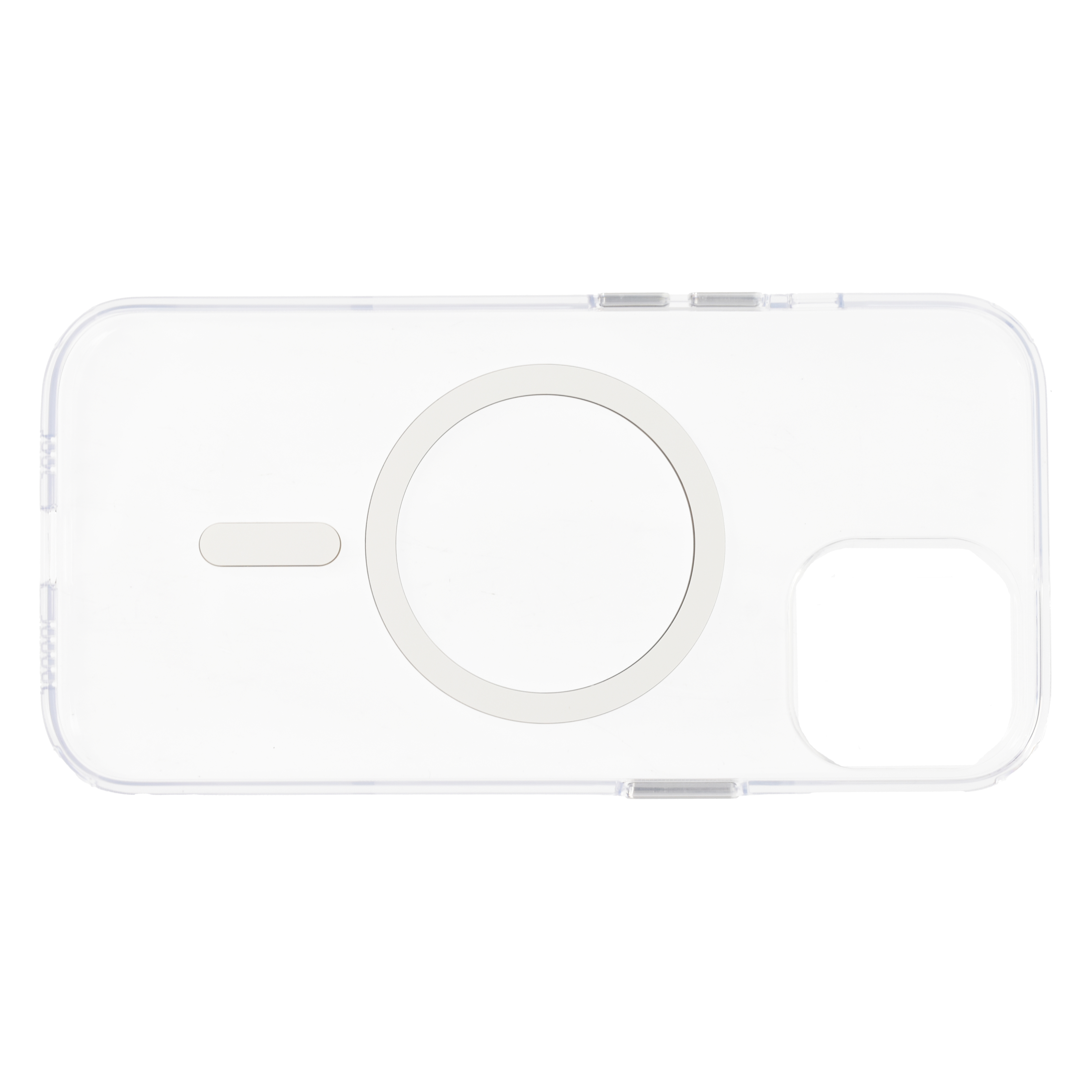 Dviced Magsafe iPhone 15 clear case - White