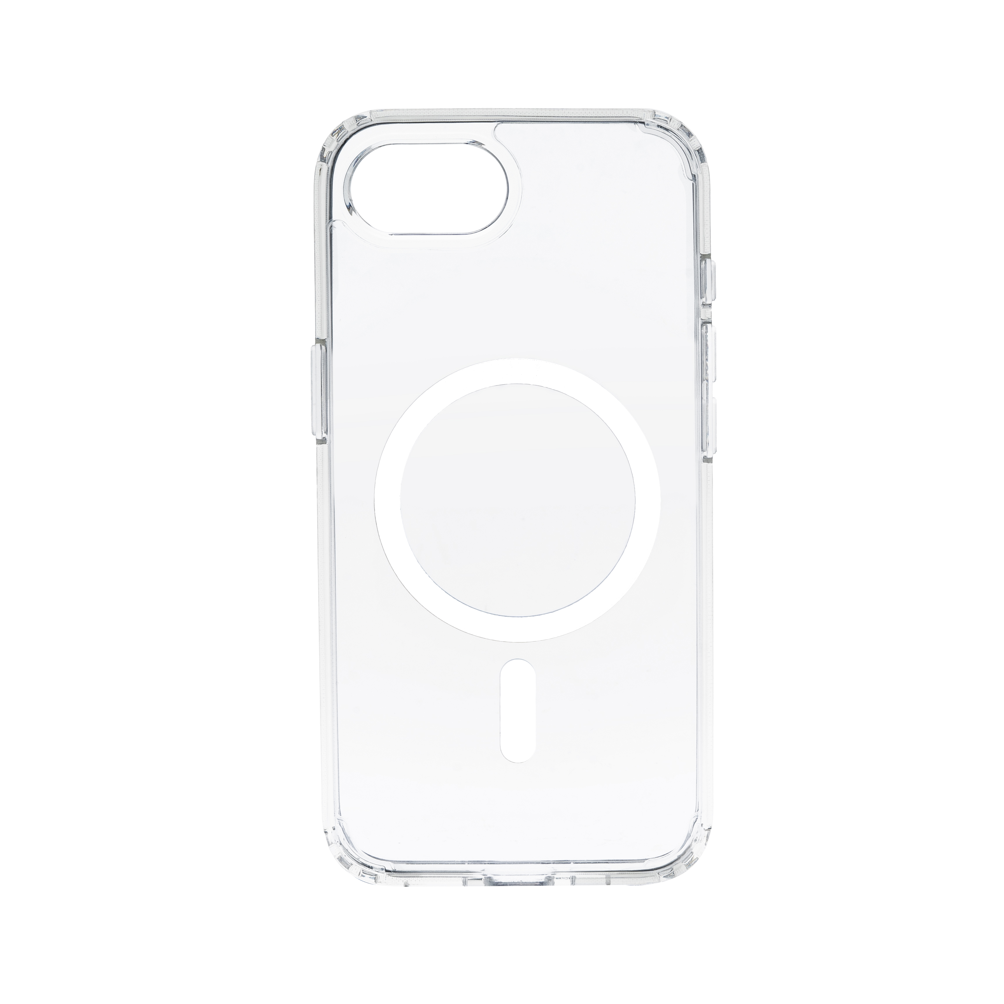 Dviced Magnetic iPhone 17e/16e clear case - White