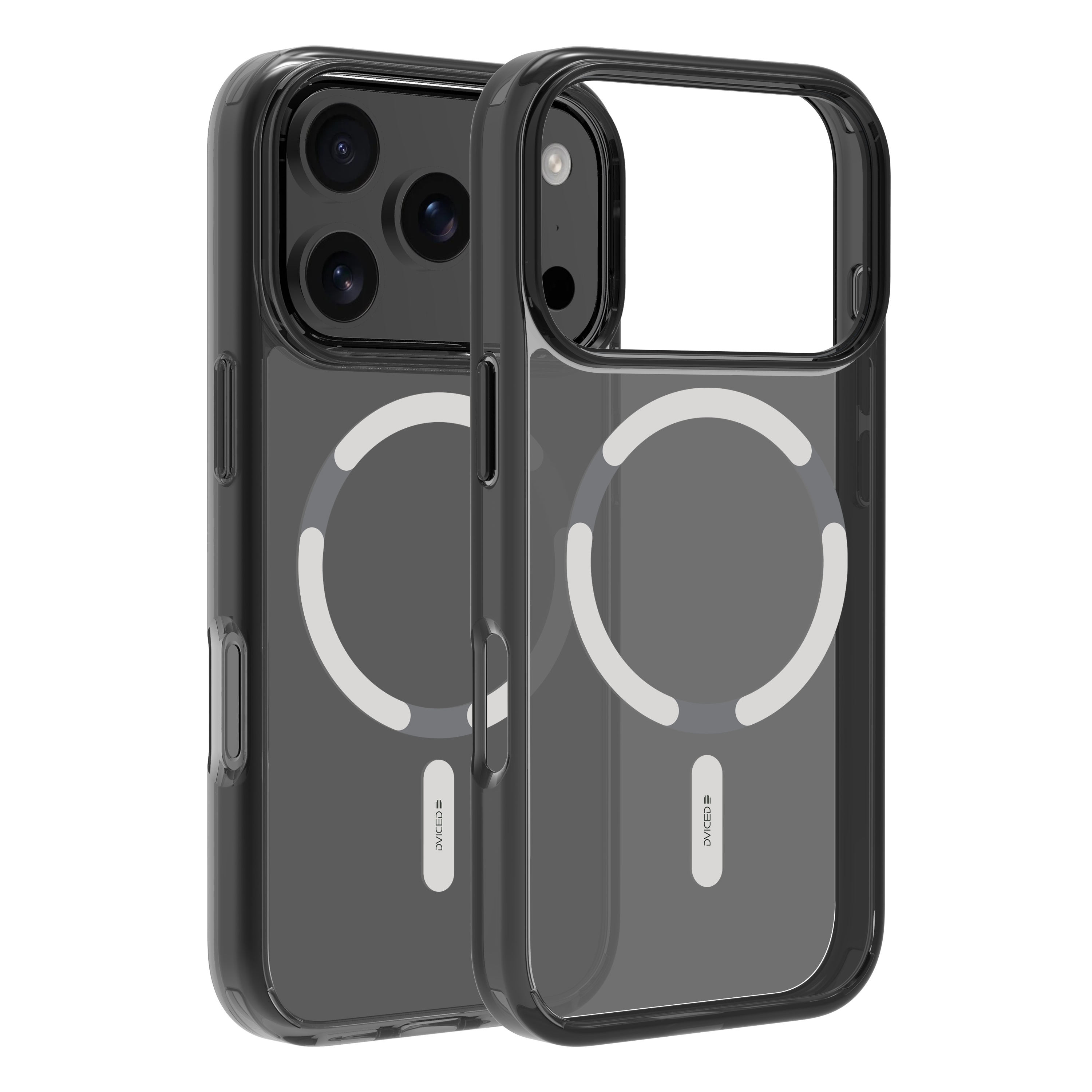 Dviced MagSafe iPhone 17 Pro smoke case - Silver