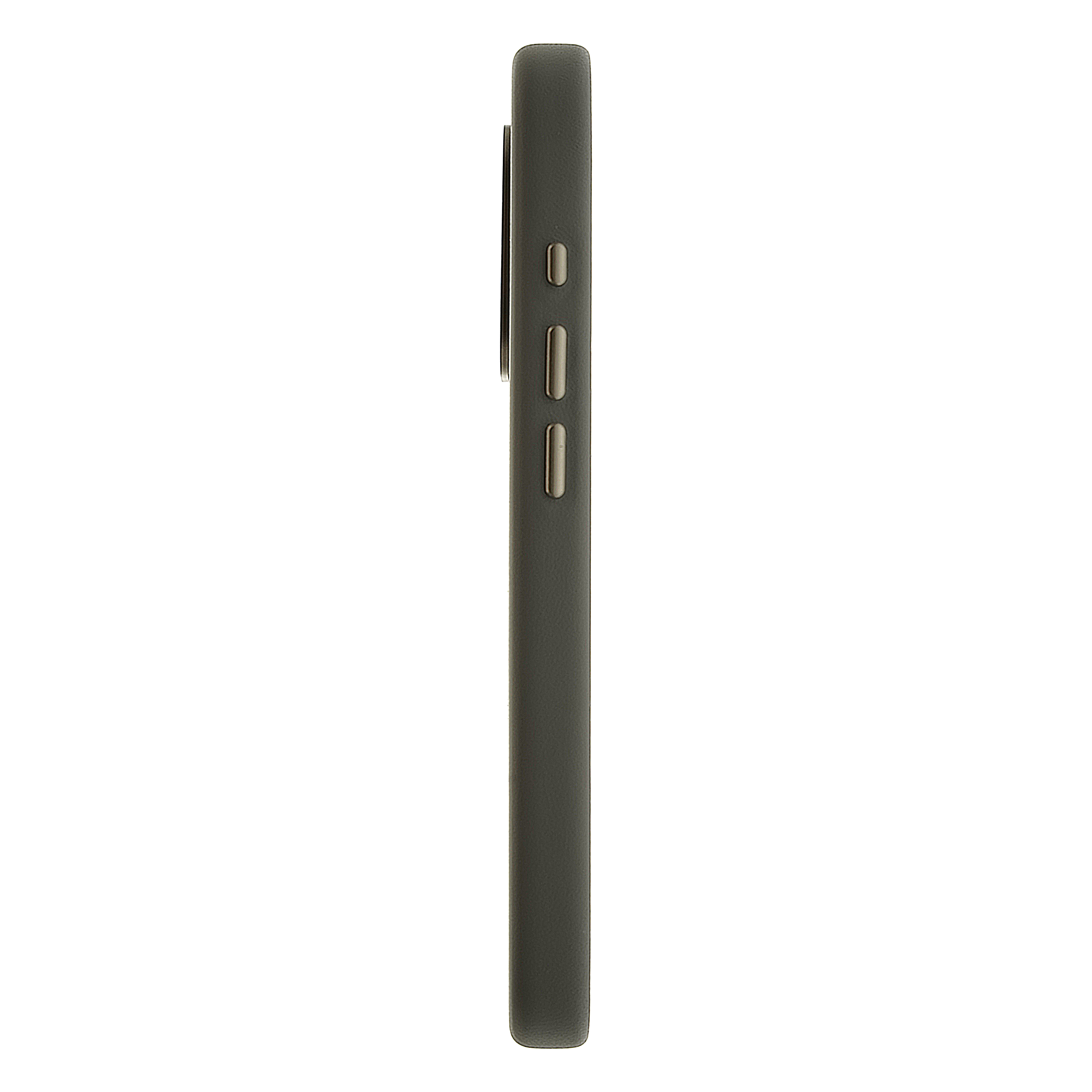 Dviced Leather case with magsafe for iPhone 16 - Grey