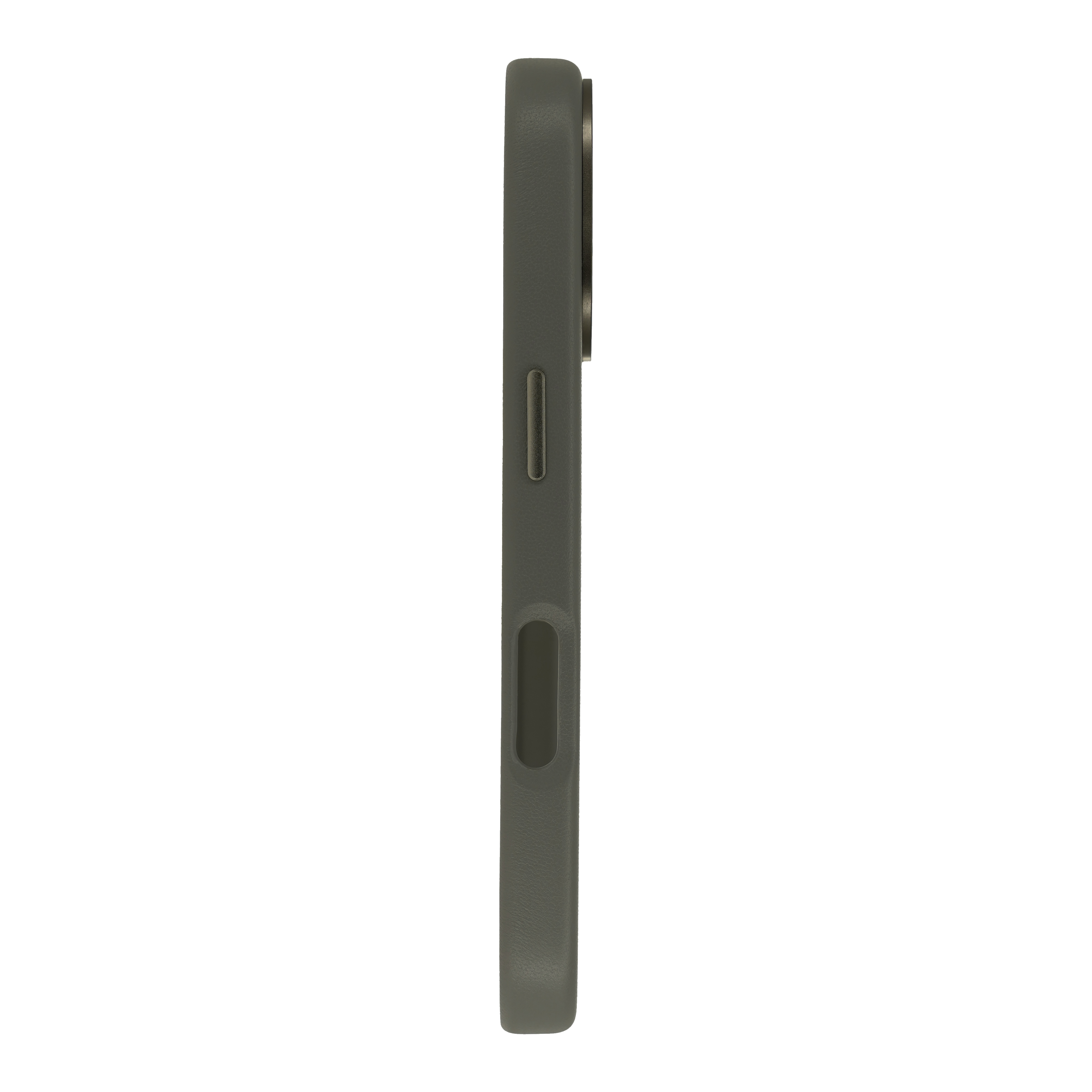 Dviced Leather case with magsafe for iPhone 16 - Grey