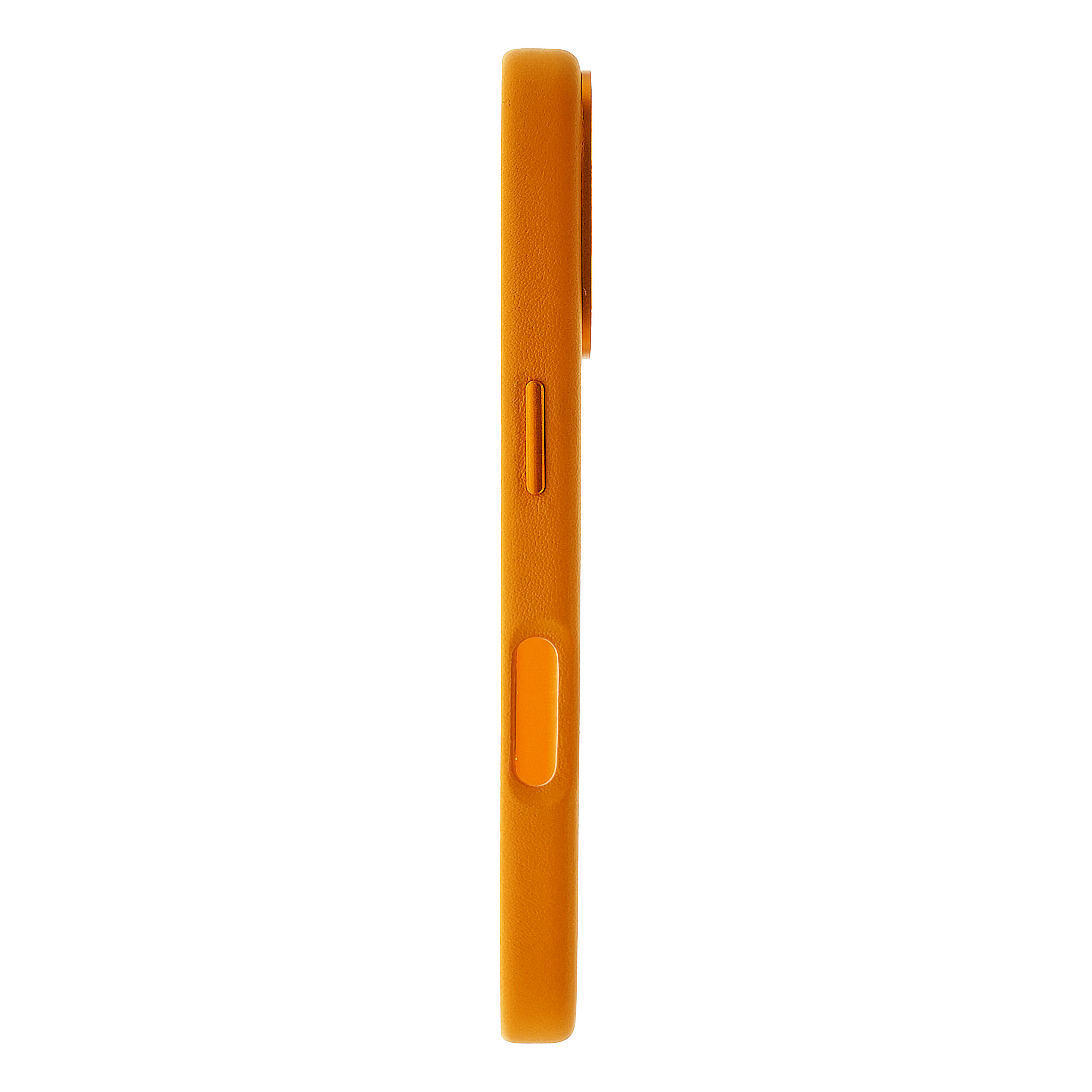 Dviced Leather case with magsafe for iPhone 16 - Orange