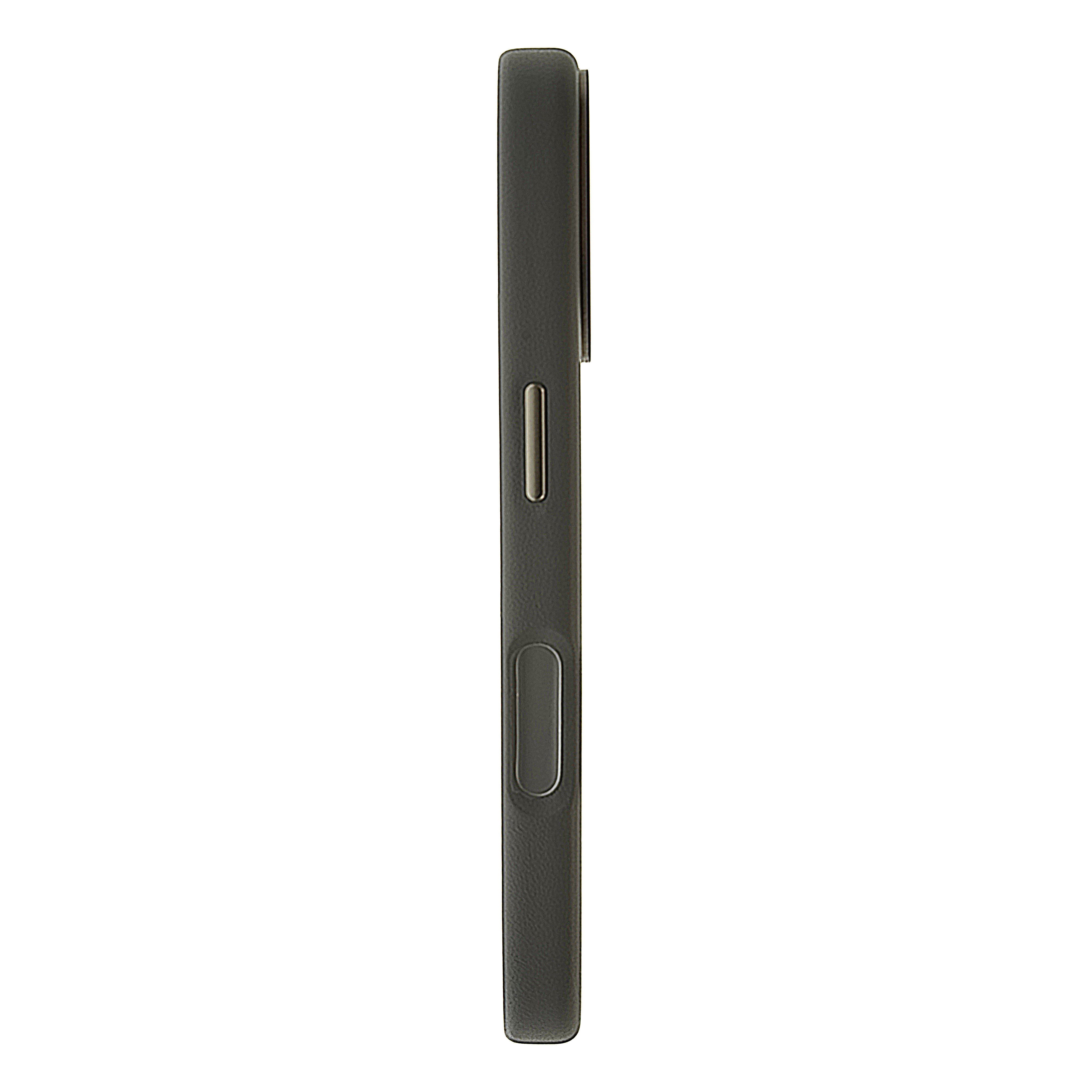 Dviced Leather case with magsafe for iPhone 16 Pro - Grey