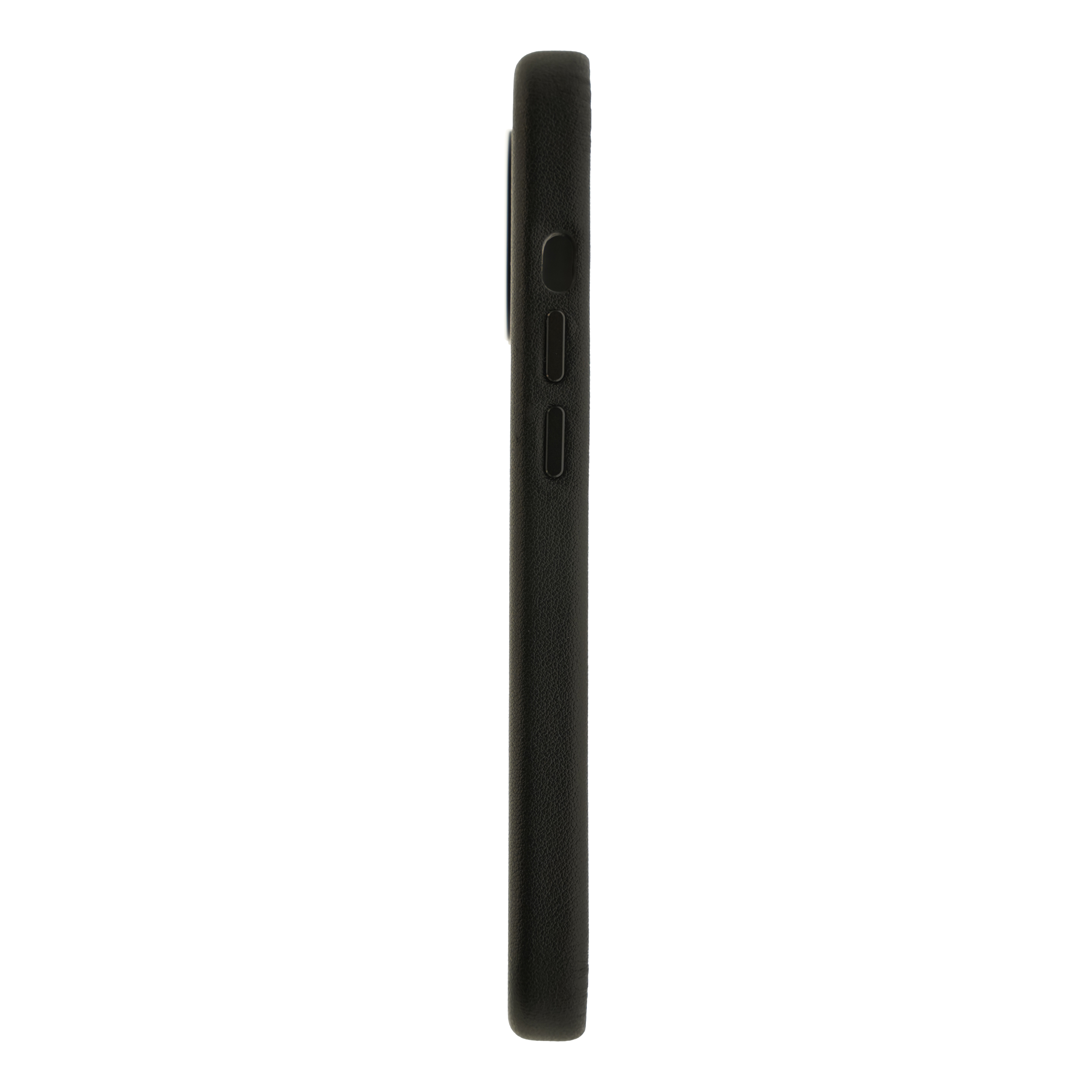 Dviced Leather case with magsafe for iPhone 15 - Black