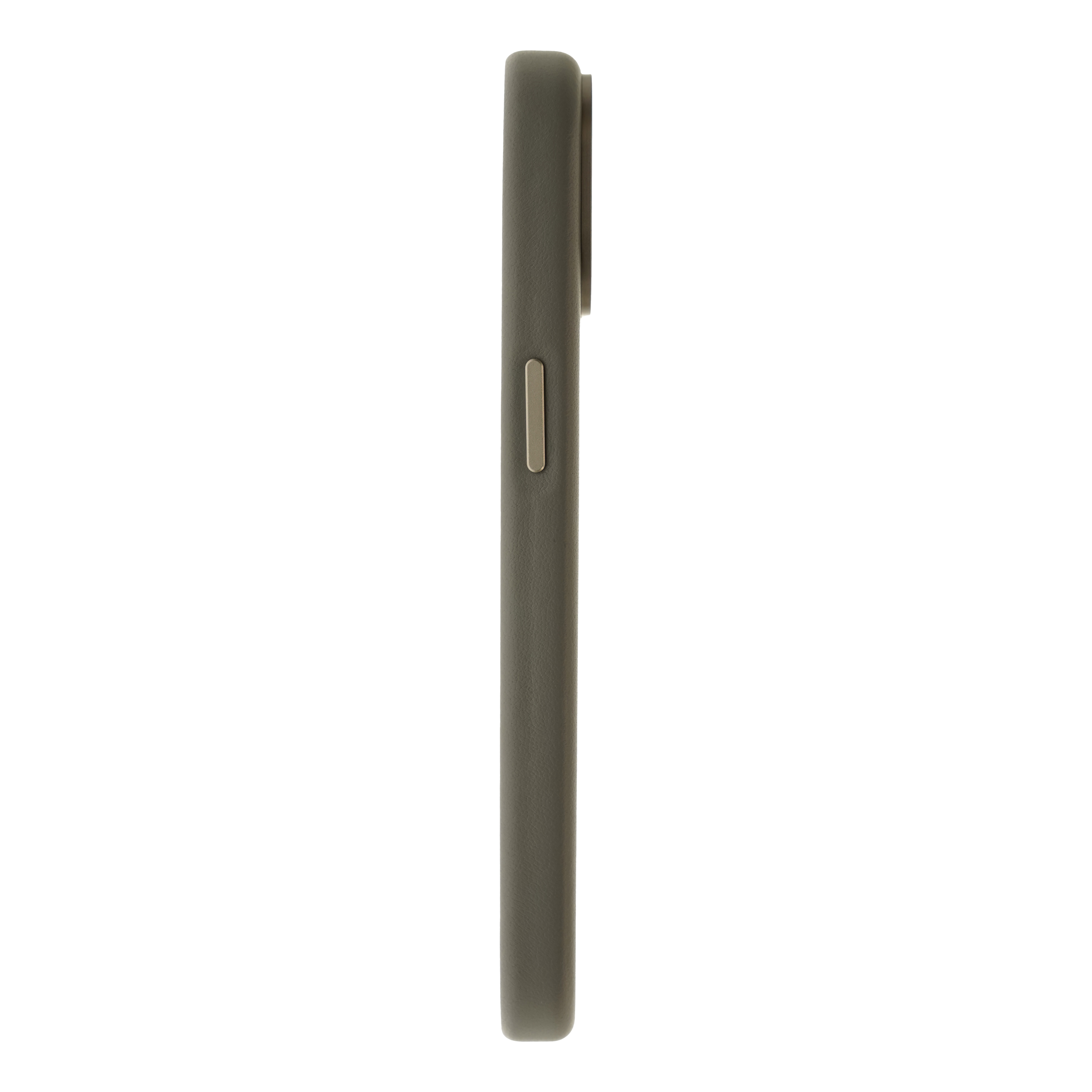 Dviced Leather case with magsafe for iPhone 15 - Grey