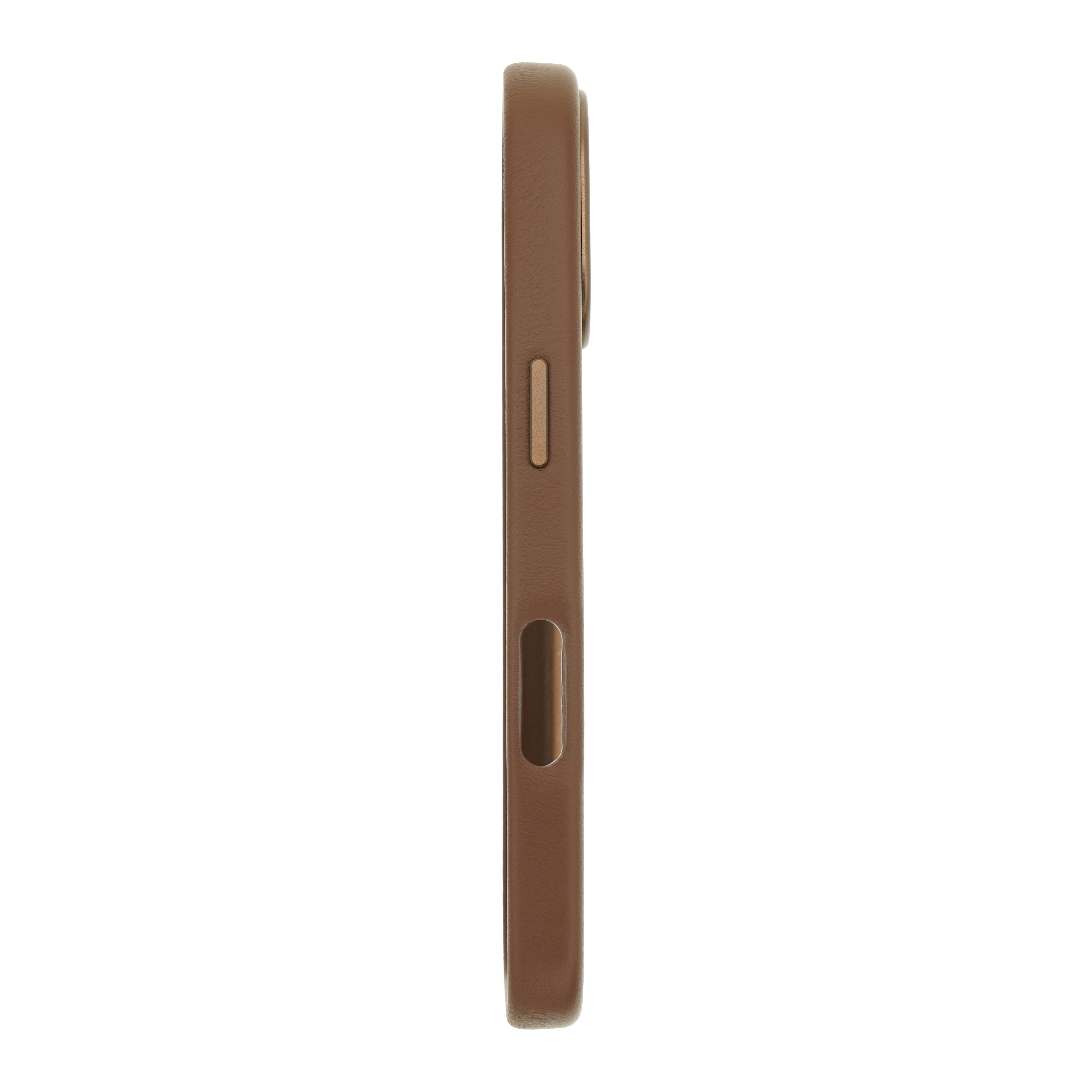 Dviced Leather MagSafe iPhone 17 case - Brown