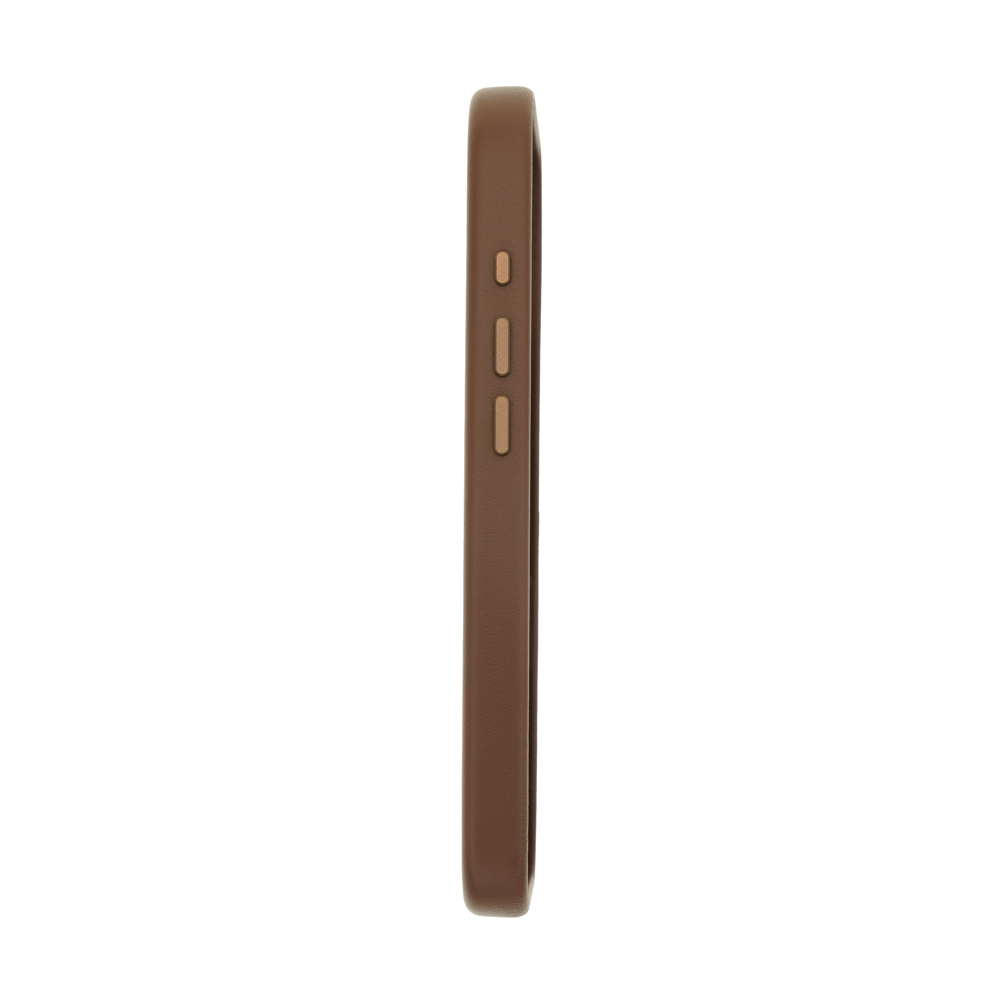 Dviced Leather MagSafe iPhone 17 case - Brown
