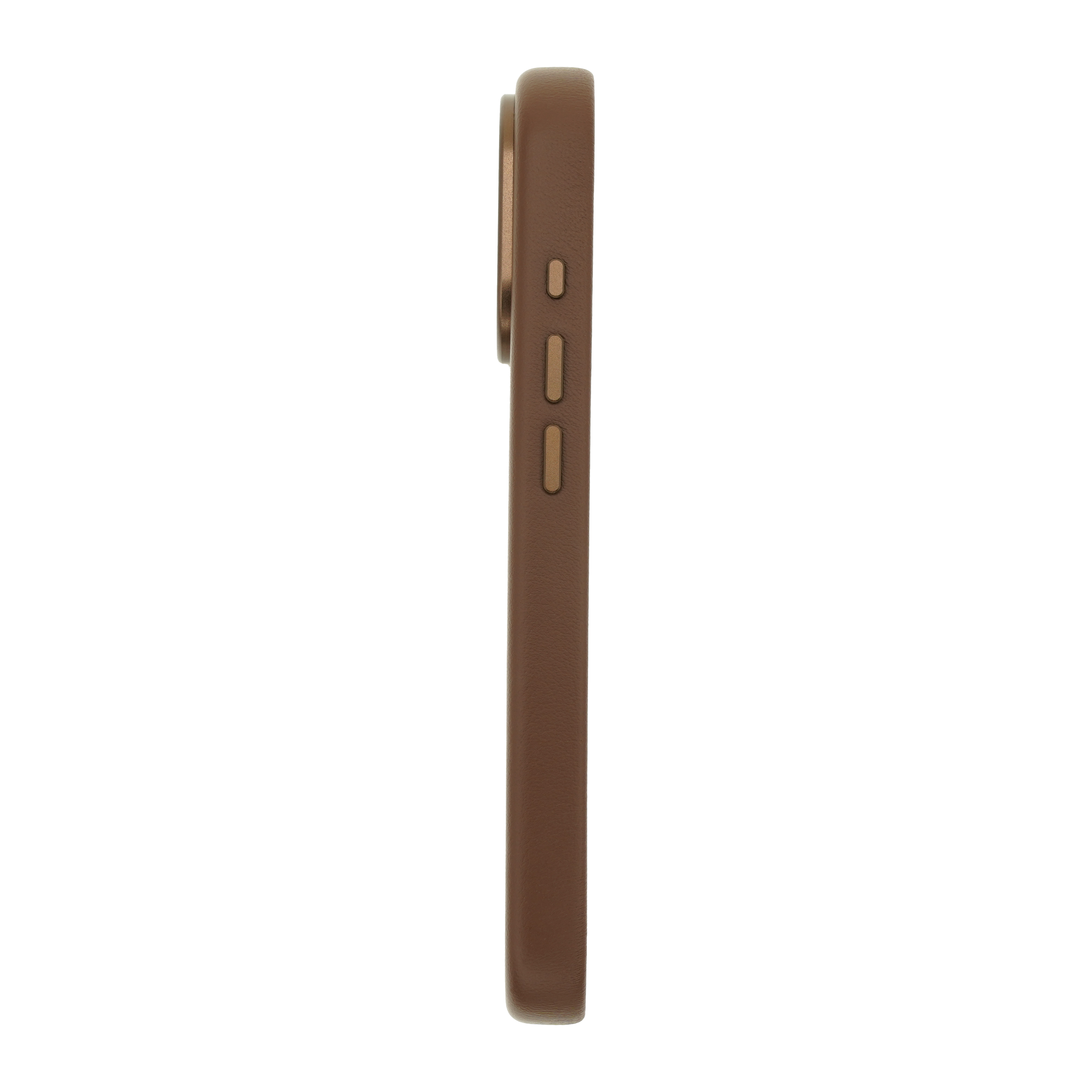 Dviced Leather MagSafe iPhone 17 Pro case - Brown