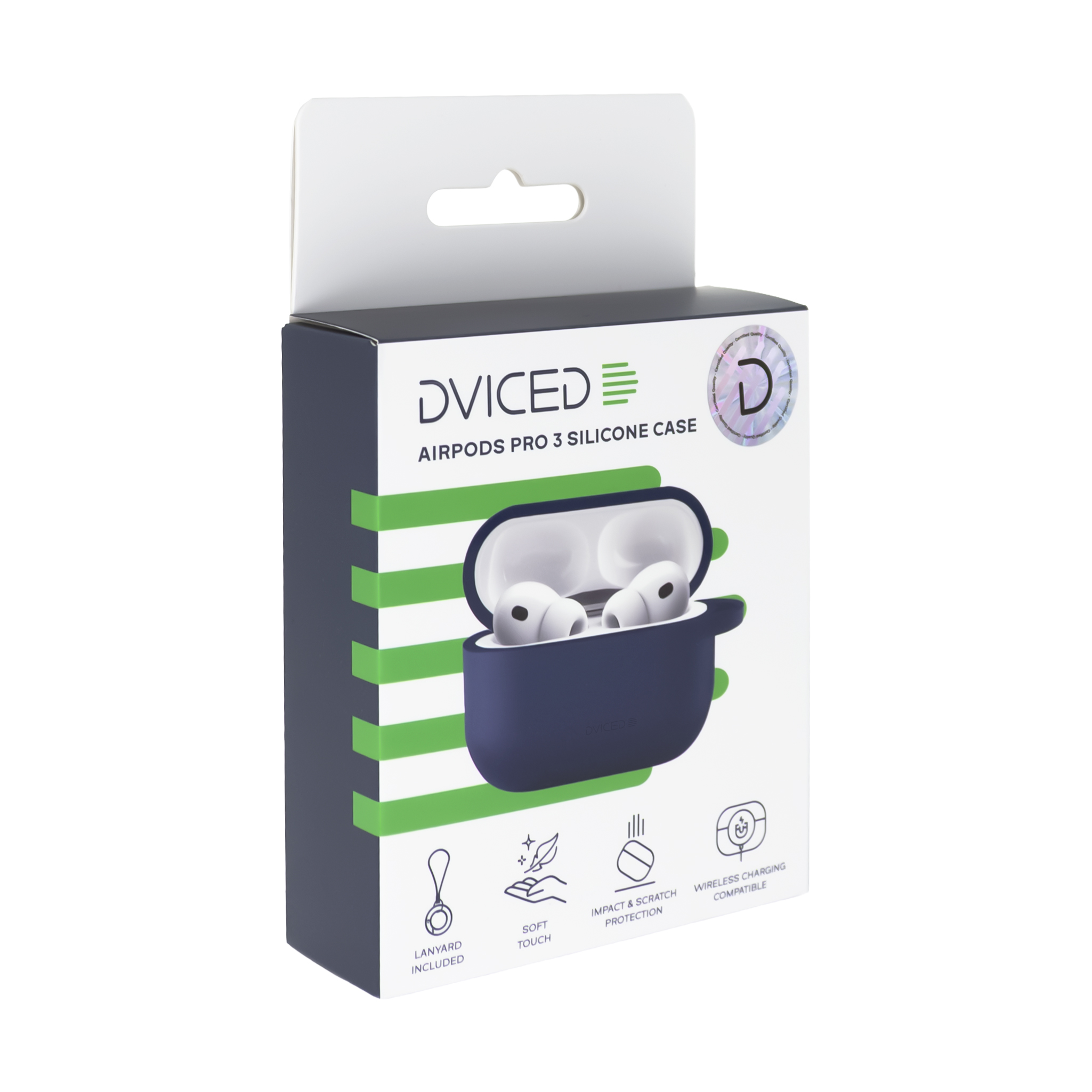 Dviced AirPods Pro 3 Silicone Case - Blue