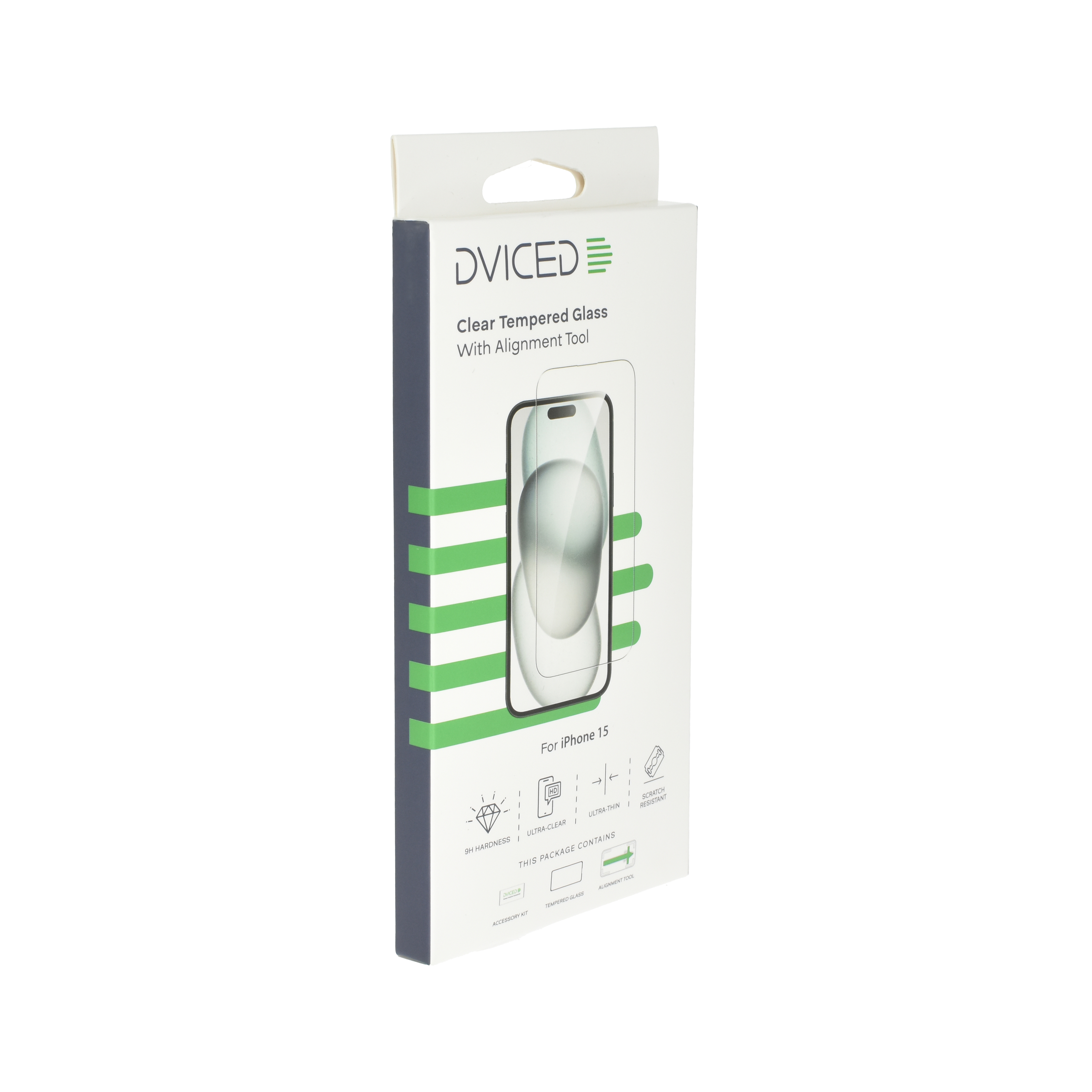 Dviced iPhone 15 clear screen protector with applicator