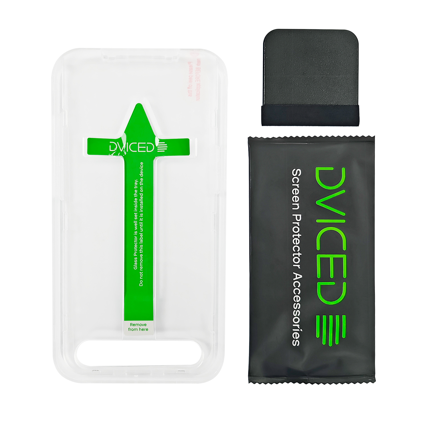 Dviced Tempered glass screen protector for iPhone 16 Pro Max with applicator