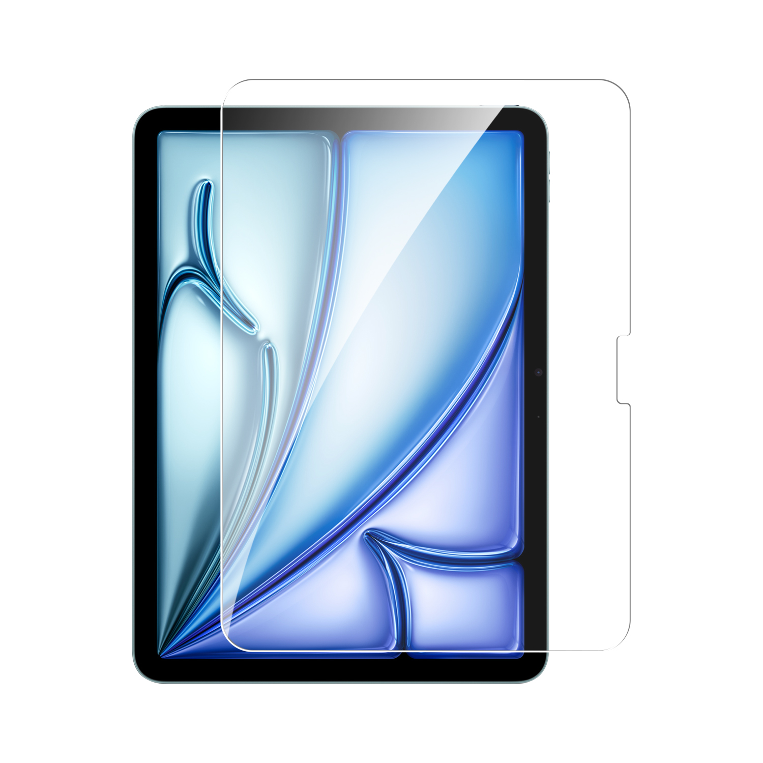 Dviced Tempered glass screen protector for iPad Air 11 with dust-free applicator