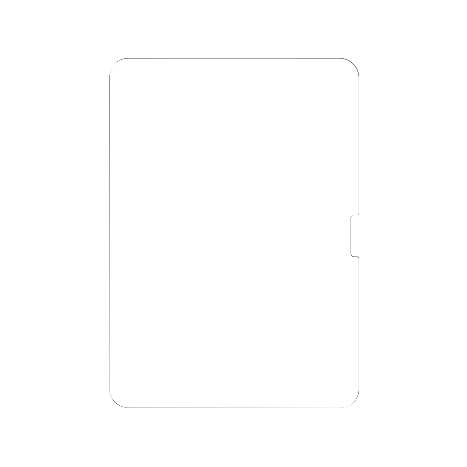 Dviced Tempered glass screen protector for iPad Air 11 with dust-free applicator