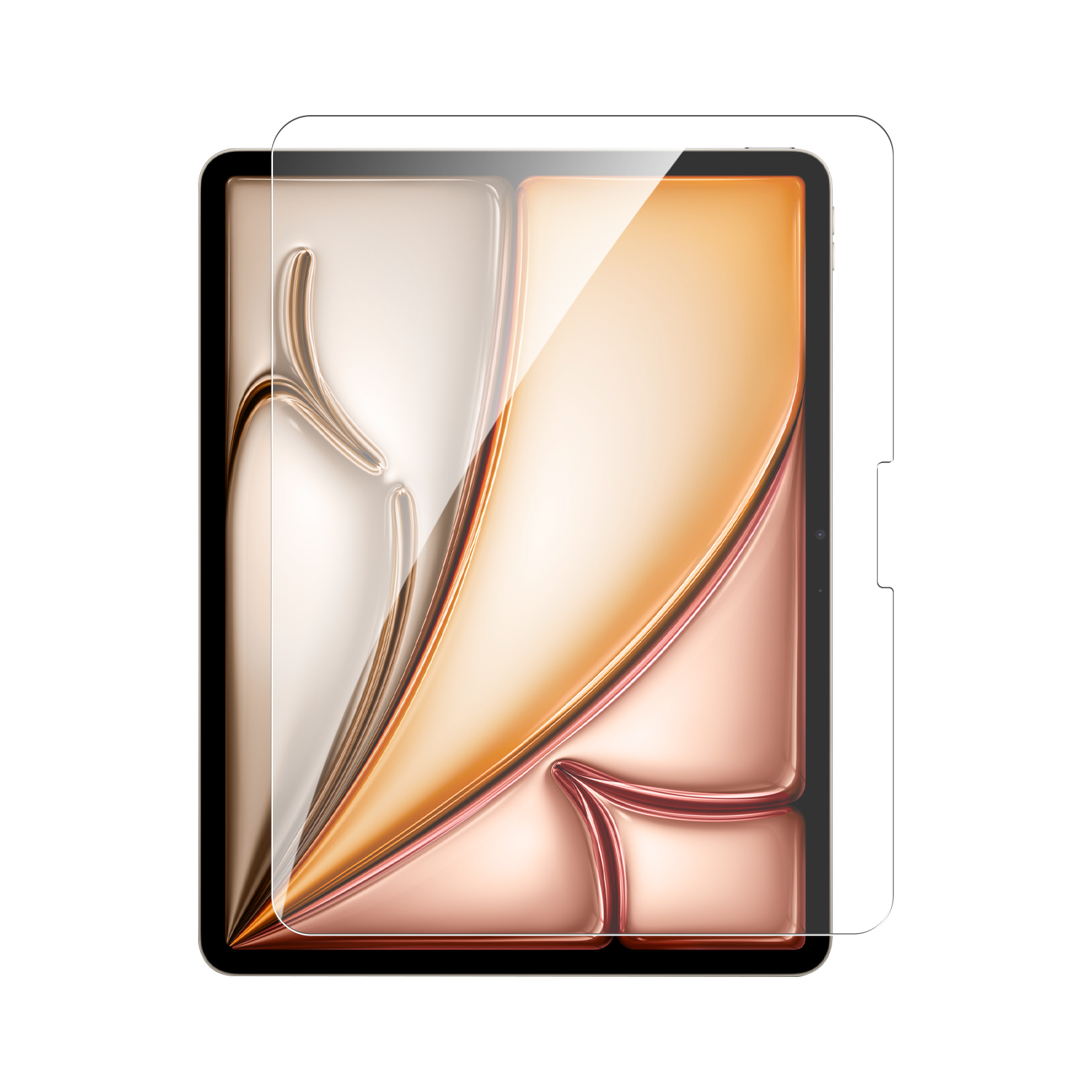 Dviced Tempered glass screen protector for iPad Air 13 with dust-free applicator