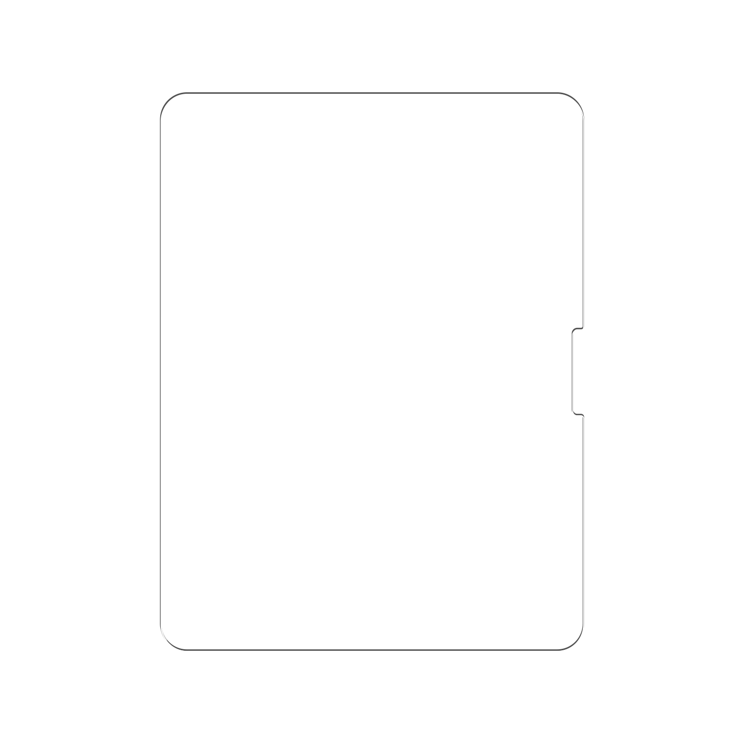Dviced Tempered glass screen protector for iPad Air 13 with dust-free applicator