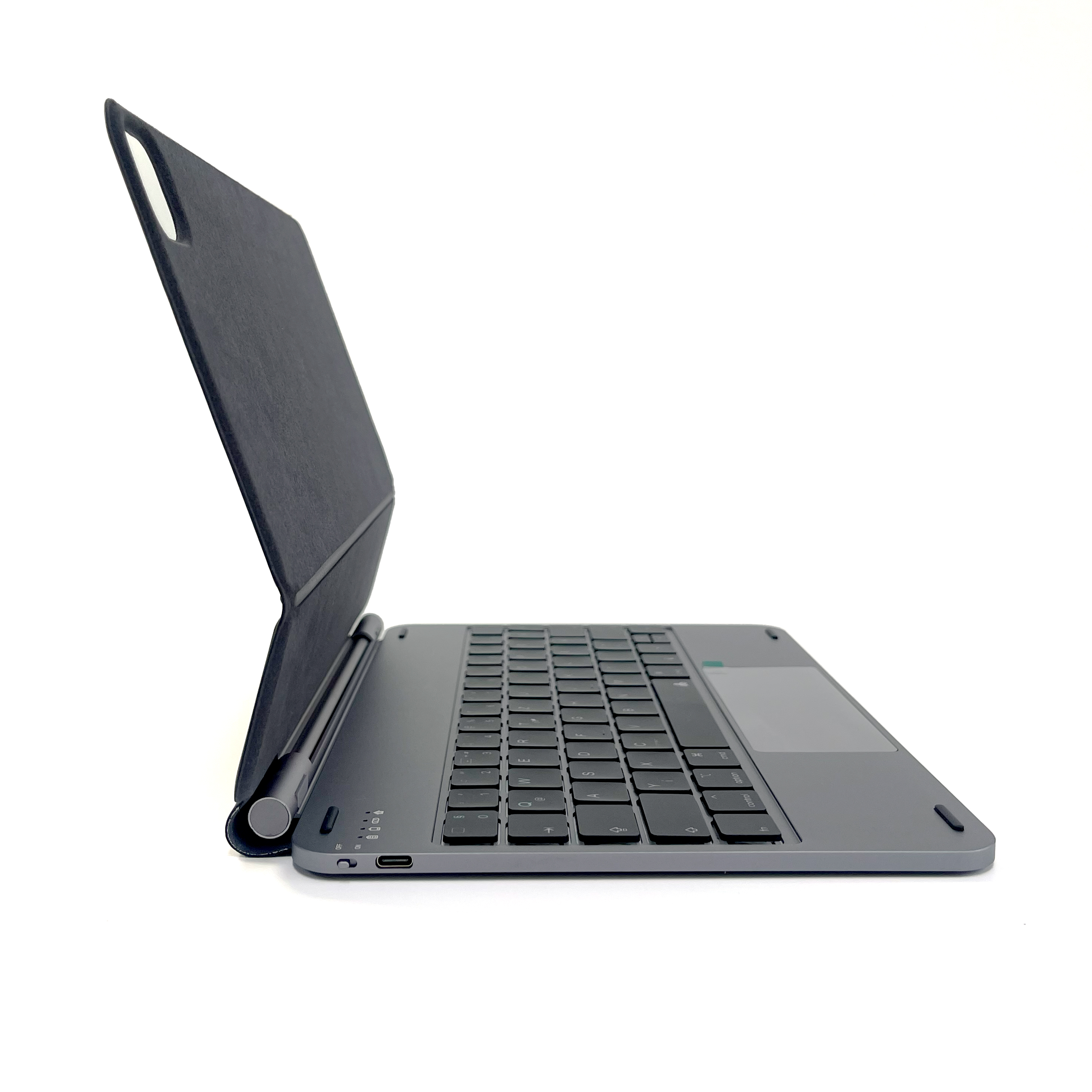 Dviced Magnetic Aluminium Keyboard Case for iPad Air/Pro 11-inch - HU - dark grey