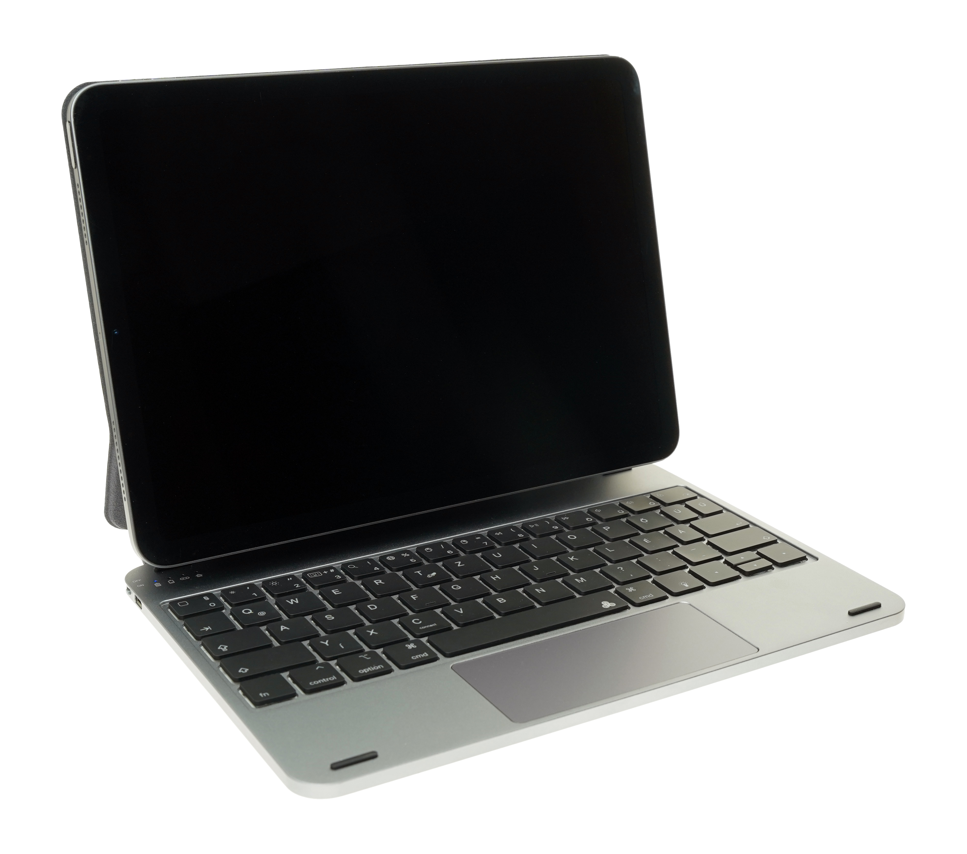 Dviced Magnetic Aluminium Keyboard Case for iPad Air/Pro 11-inch - HU - dark grey